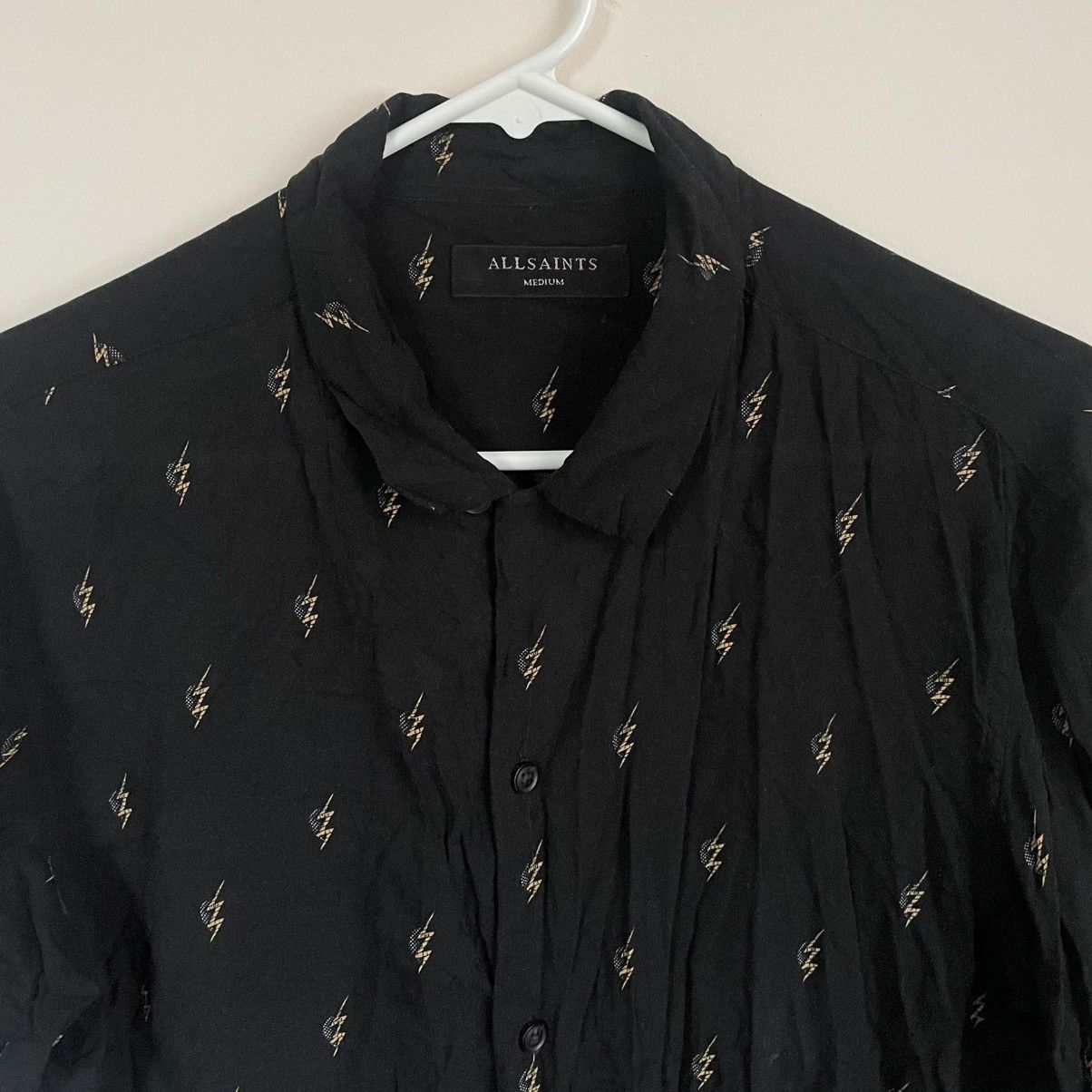 Allsaints AllSaints Hawaiian Shirt Candeli Patten Flovers Japan shirt Size US M / EU 48-50 / 2 - 2 Thumbnail