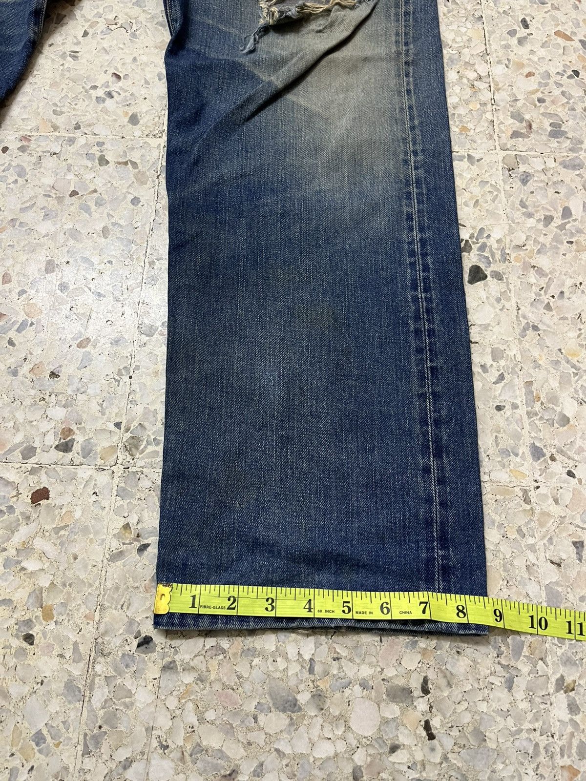 Vintage Vintage HR market redline selvedge distressed denim Size US 32 / EU 48 - 16 Thumbnail