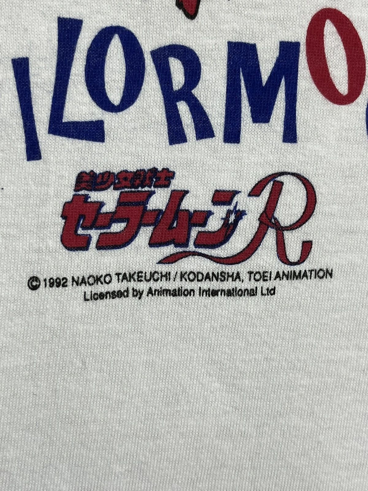 Anime RARE🔥VINTAGE 90s SAILOR MOON ANIME 1992 TEE SHIRT Size US M / EU 48-50 / 2 - 4 Thumbnail