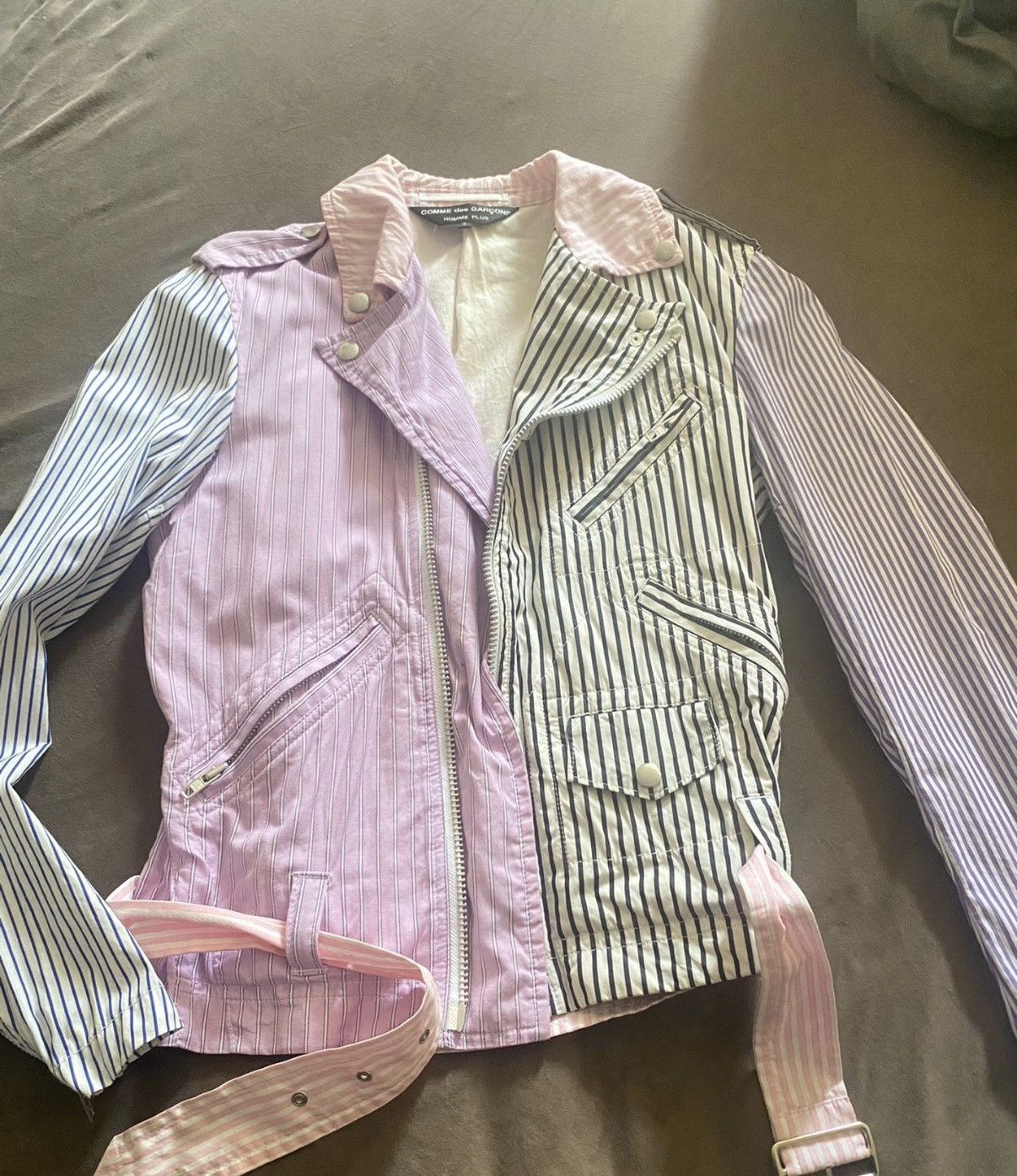 Comme des Garcons Homme Plus Comme des Garçons Homme Plus Discontinued spliced jacket J35 Size US S / EU 44-46 / 1 - 1 Thumbnail