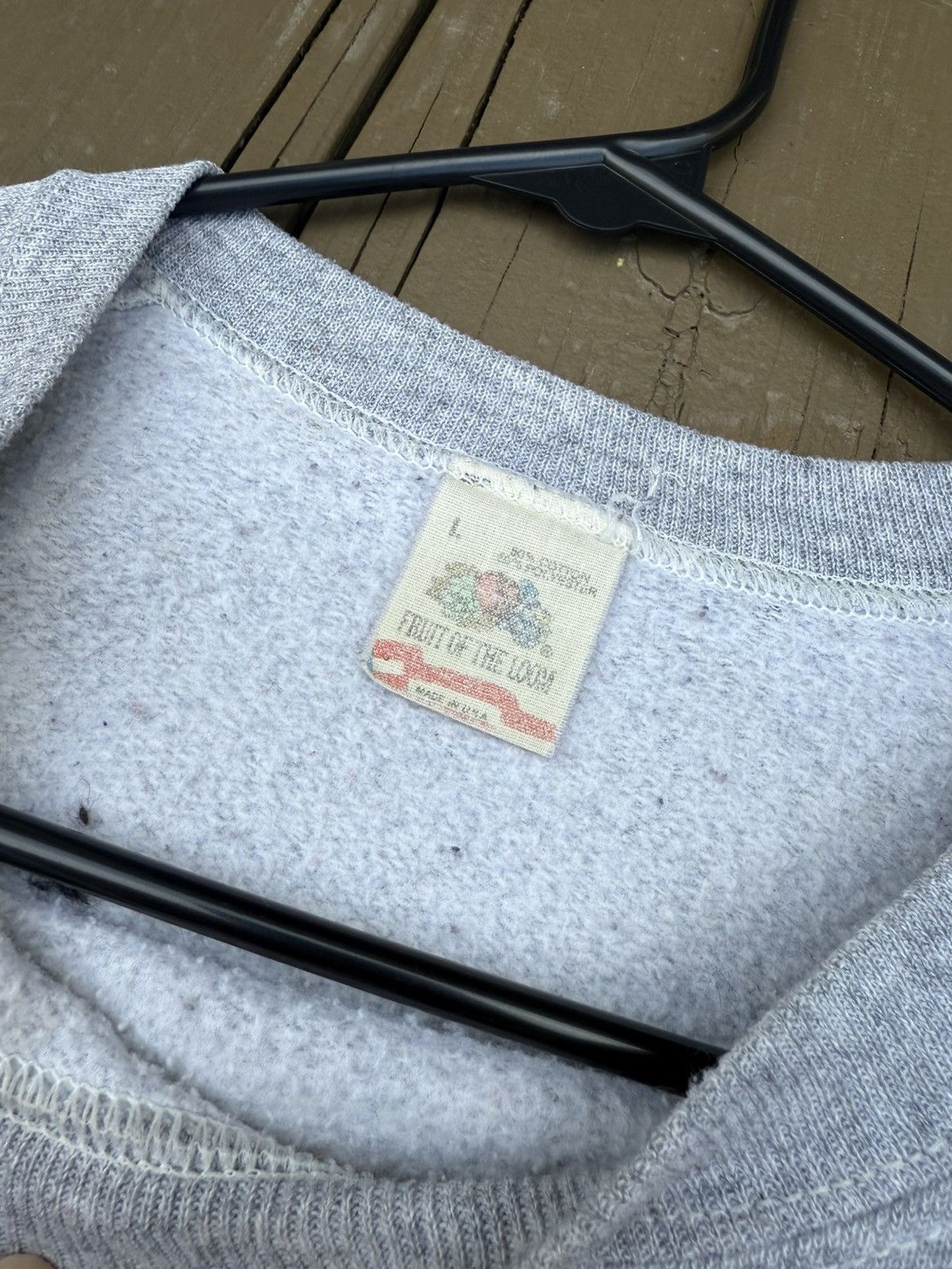 Fruit Of The Loom Vintage Illinois Sweater Longsleeve Size US M / EU 48-50 / 2 - 3 Thumbnail