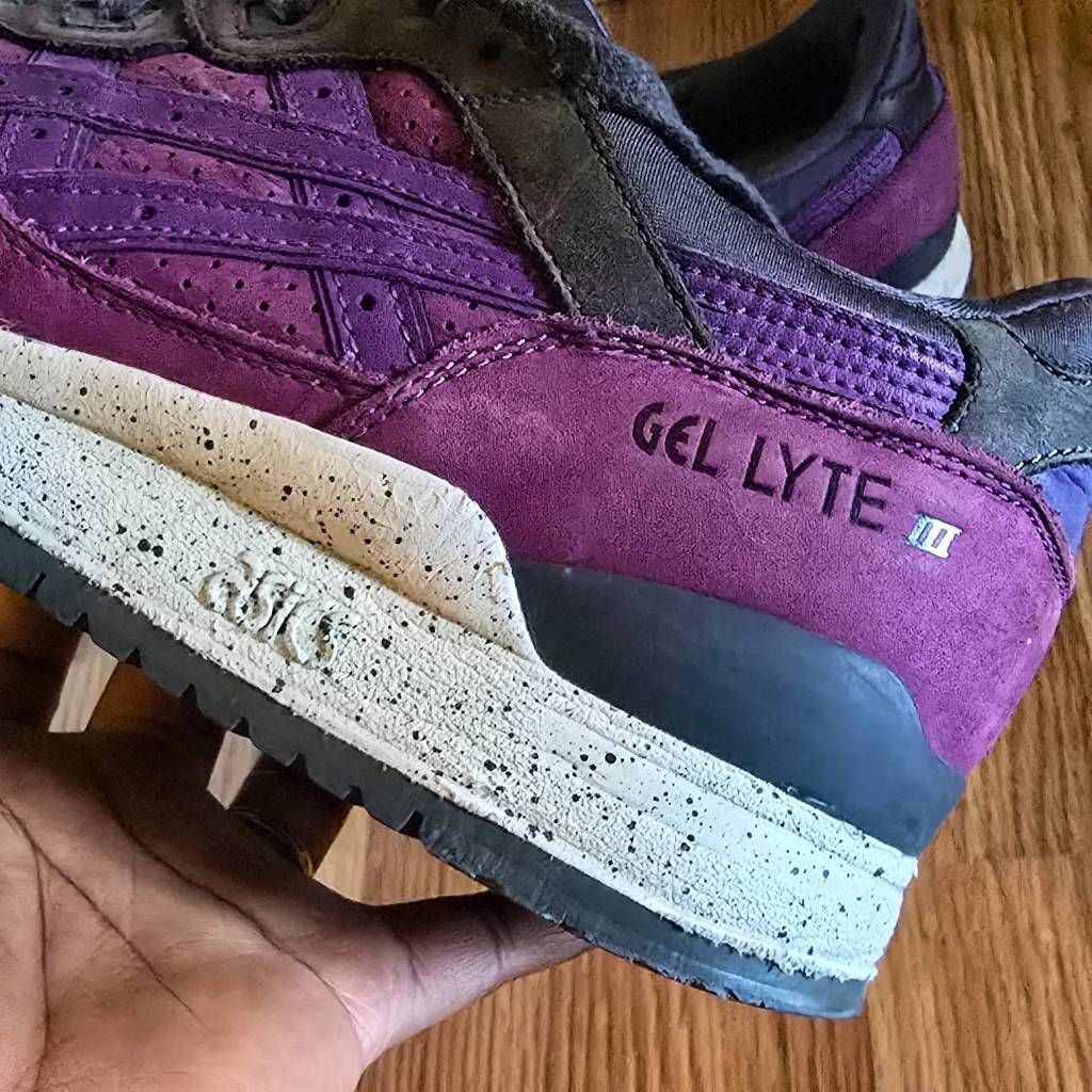 Asics ASICS Gel Lyte III Women’s 8.5 Purple Suede Mesh Running Sho Size US 8.5 / IT 38.5 - 13 Thumbnail