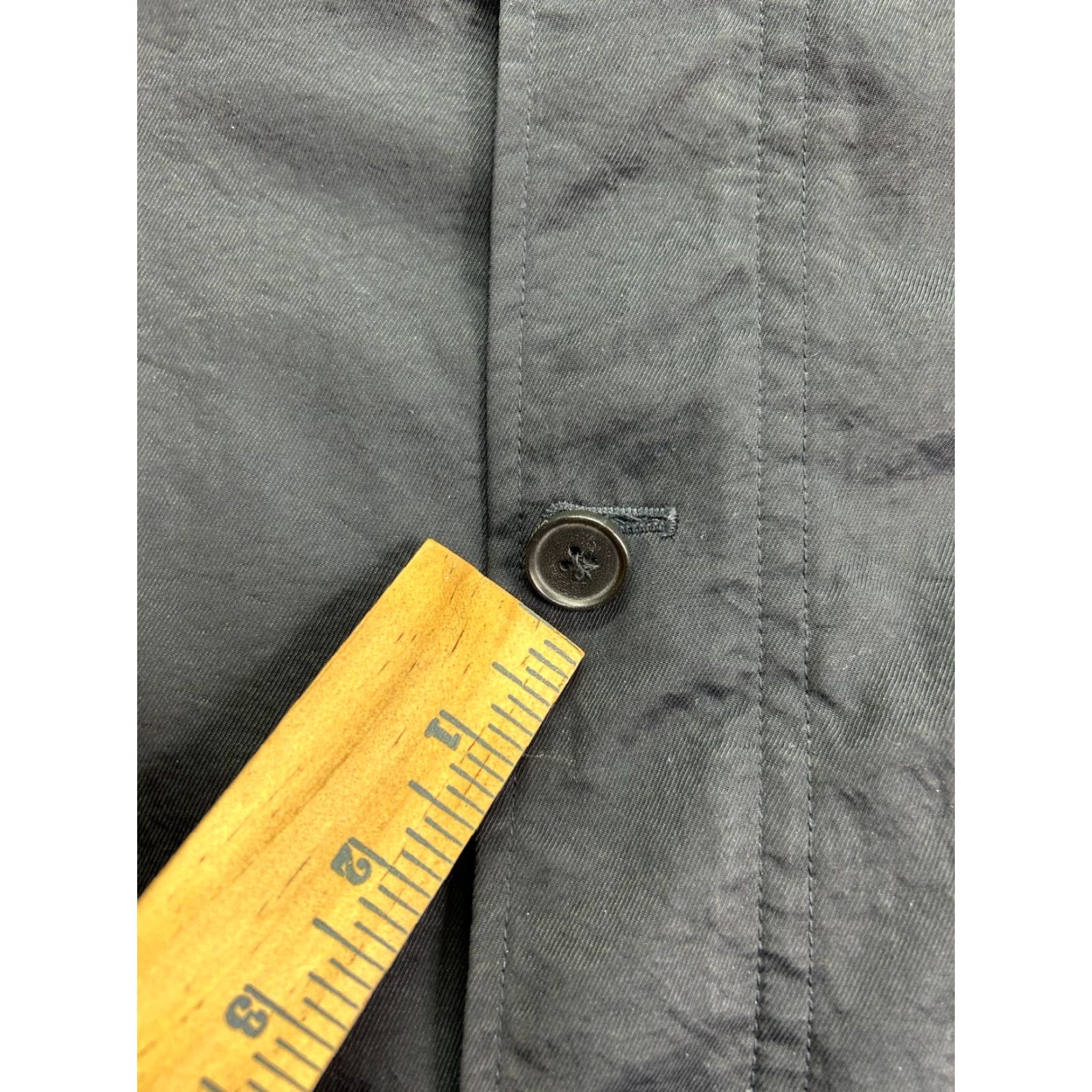 Vince Vince Blazer Mens 46 Navy Blue Tech Fabric Casual Formal 100% Authentic USA Seller Mens Size 46R - 6 Thumbnail