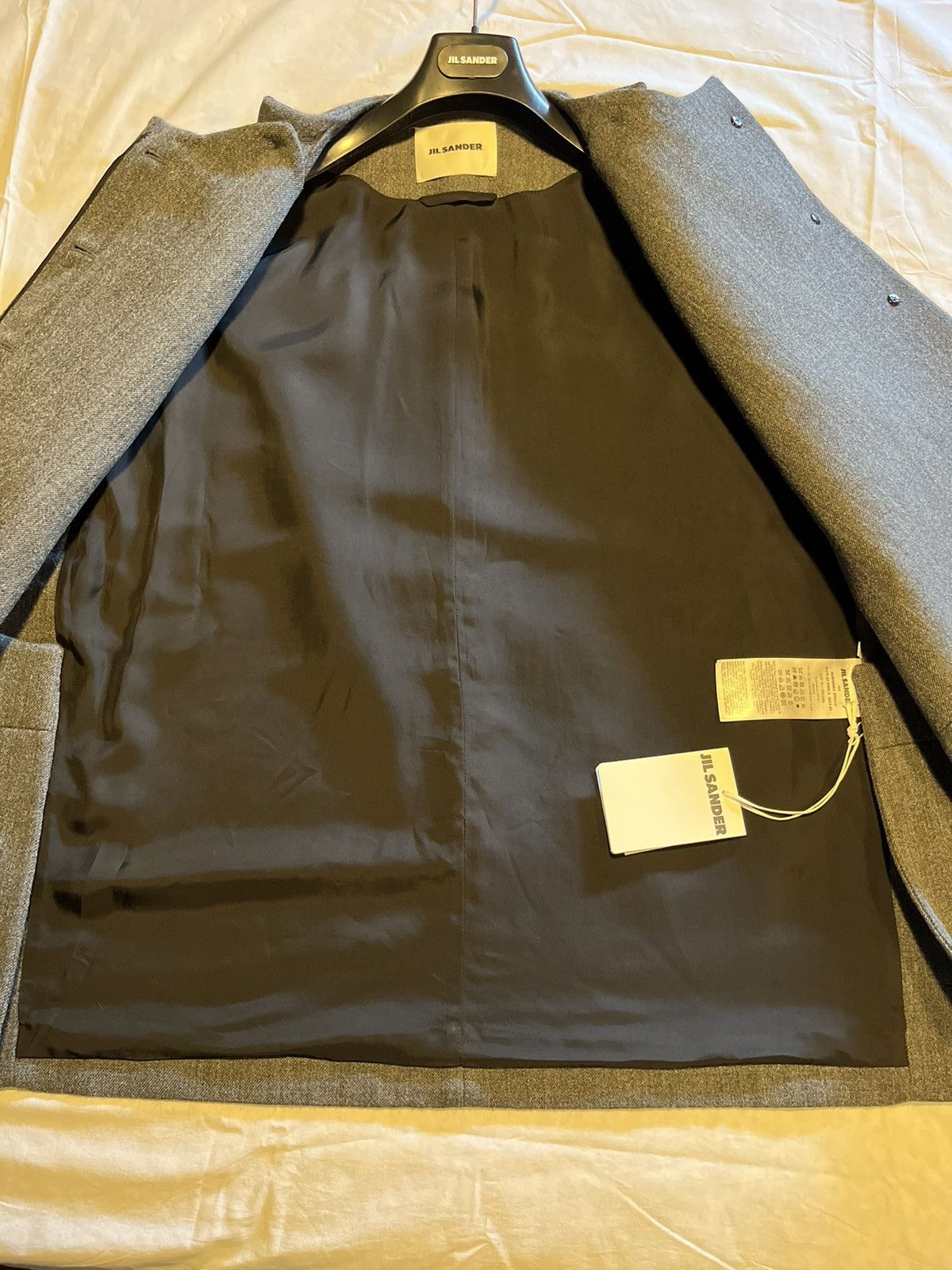 Jil Sander Jil Sander wool cape. Size L / US 10 / IT 46 - 5 Thumbnail
