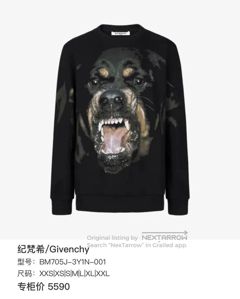 Givenchy Givenchy Dog head print sweater Size US XS / EU 42 / 0 - 6 Thumbnail