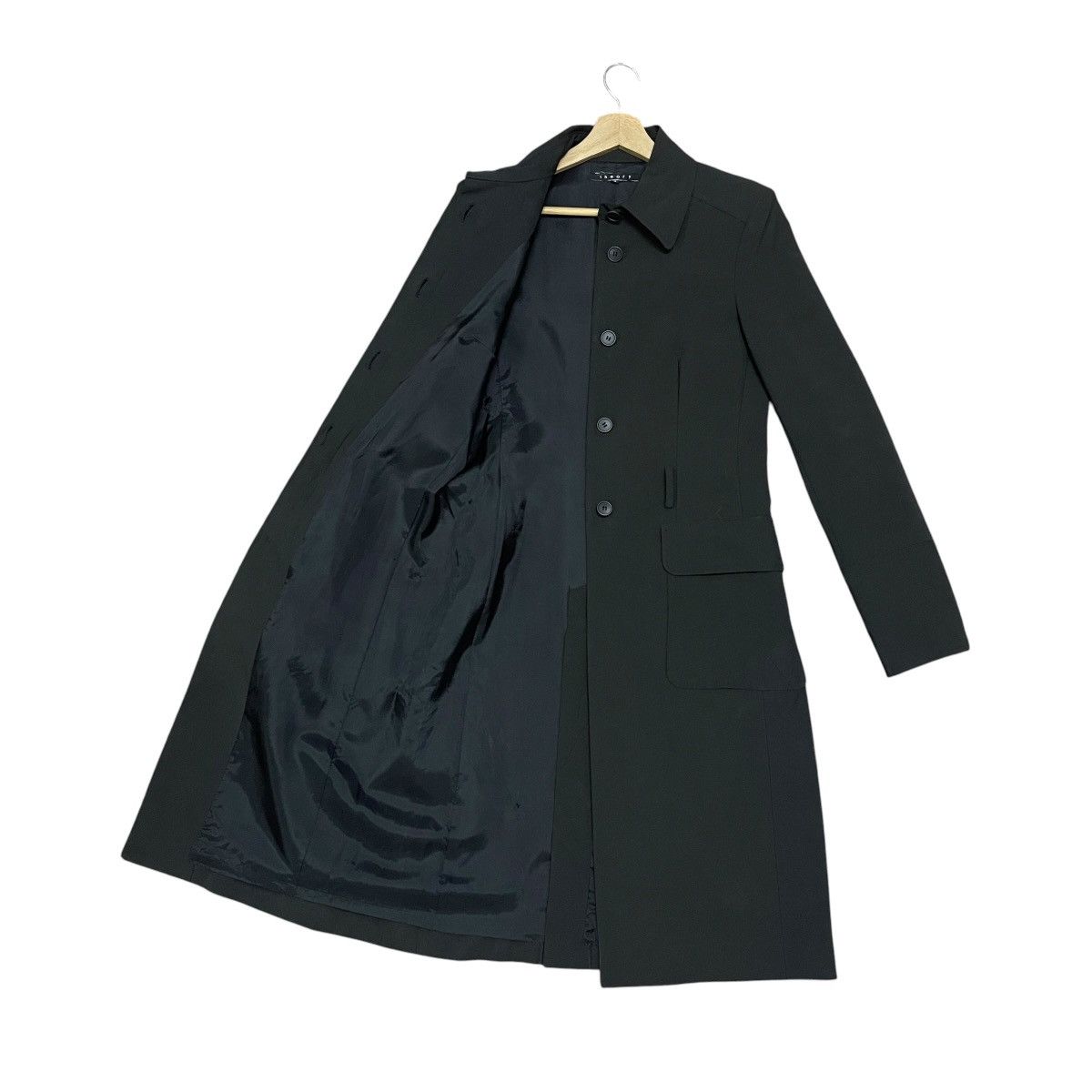 Theory Theory Women’s Minimalist Slim Fit Tailored Car Coat Jacket Size S / US 4 / IT 40 - 1 Thumbnail