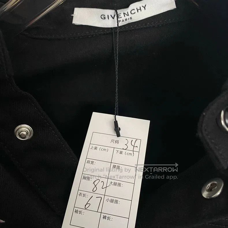 Givenchy Givenchy Black Long Sleeve Star Shirt. Size US S / EU 44-46 / 1 - 2 Thumbnail