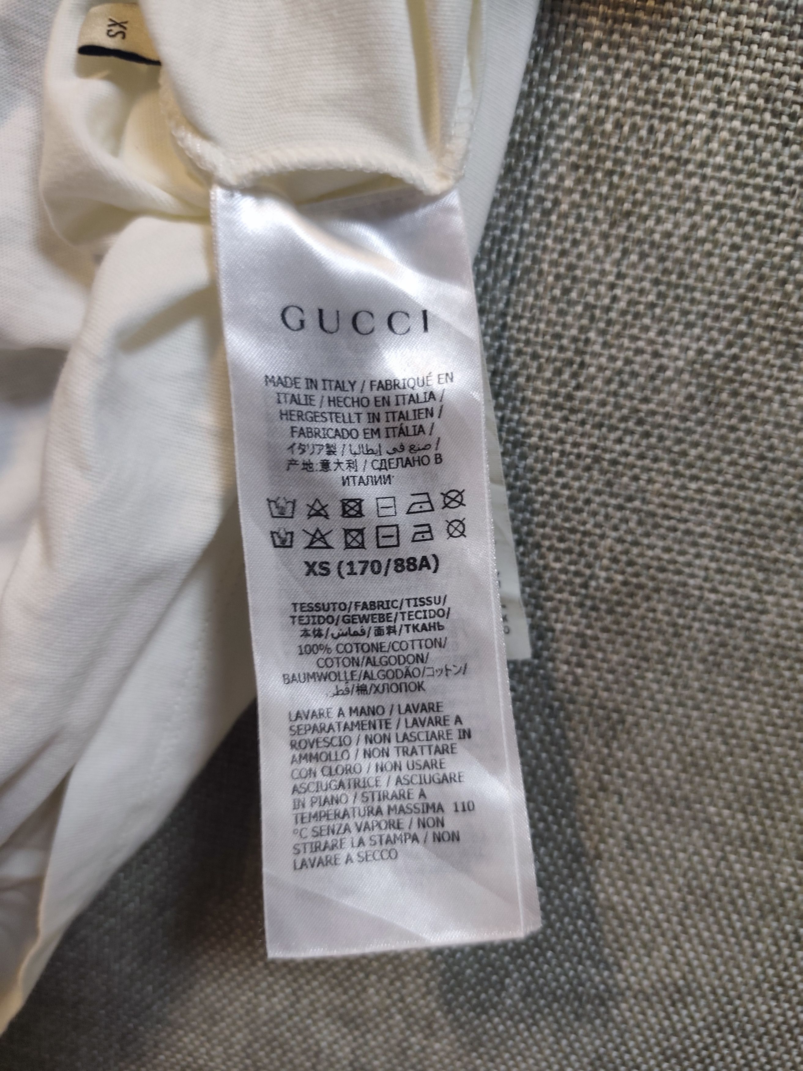 Gucci Gucci "Les Pommes" Apple Heart Print T Shirt Size US M / EU 48-50 / 2 - 10 Thumbnail