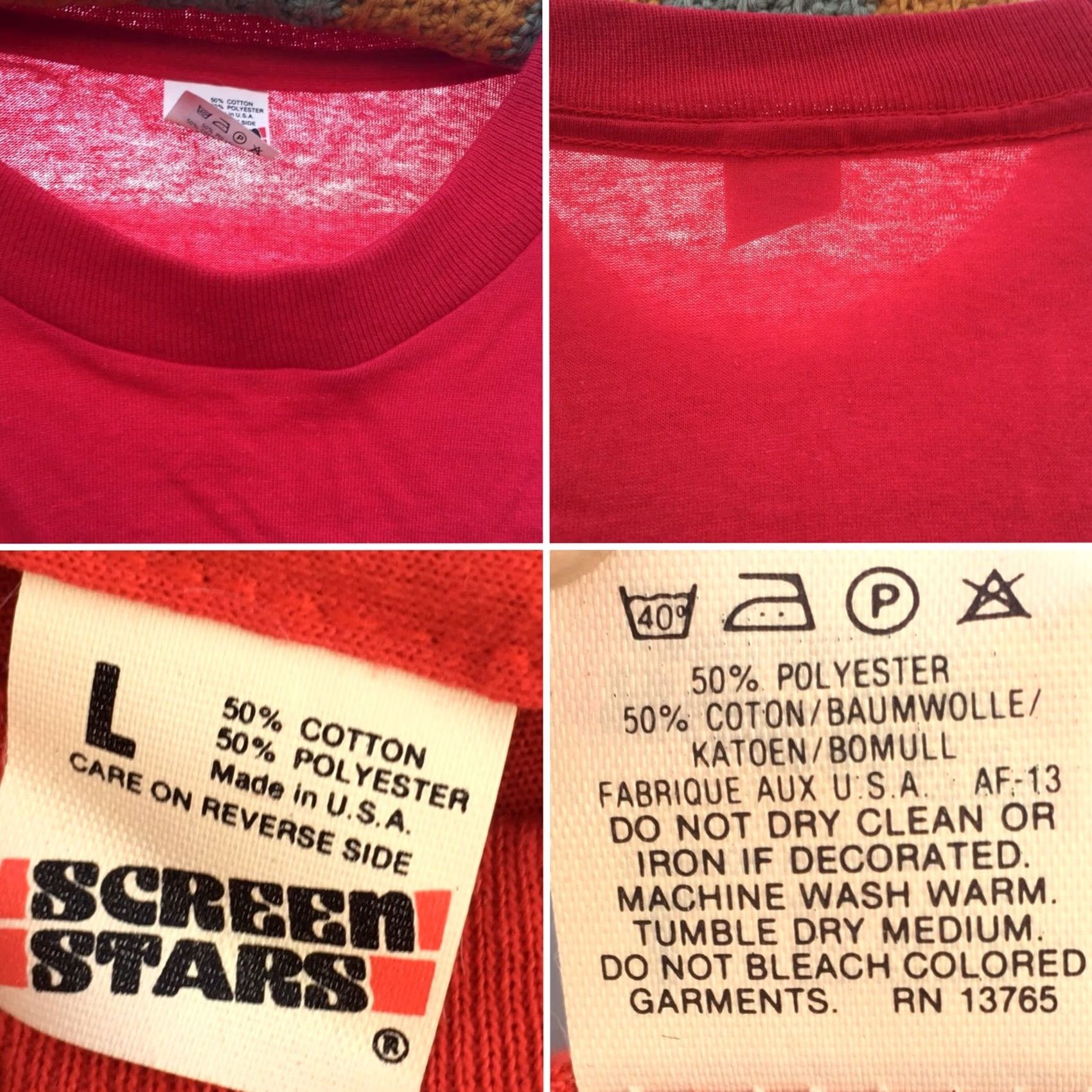 Vintage VINTAGE Bartles & Jaymes Premium Wine Cooler T Shirt 80s 1980s Size L Red Graphic Tee Men XS? Size US L / EU 52-54 / 3 - 2 Thumbnail