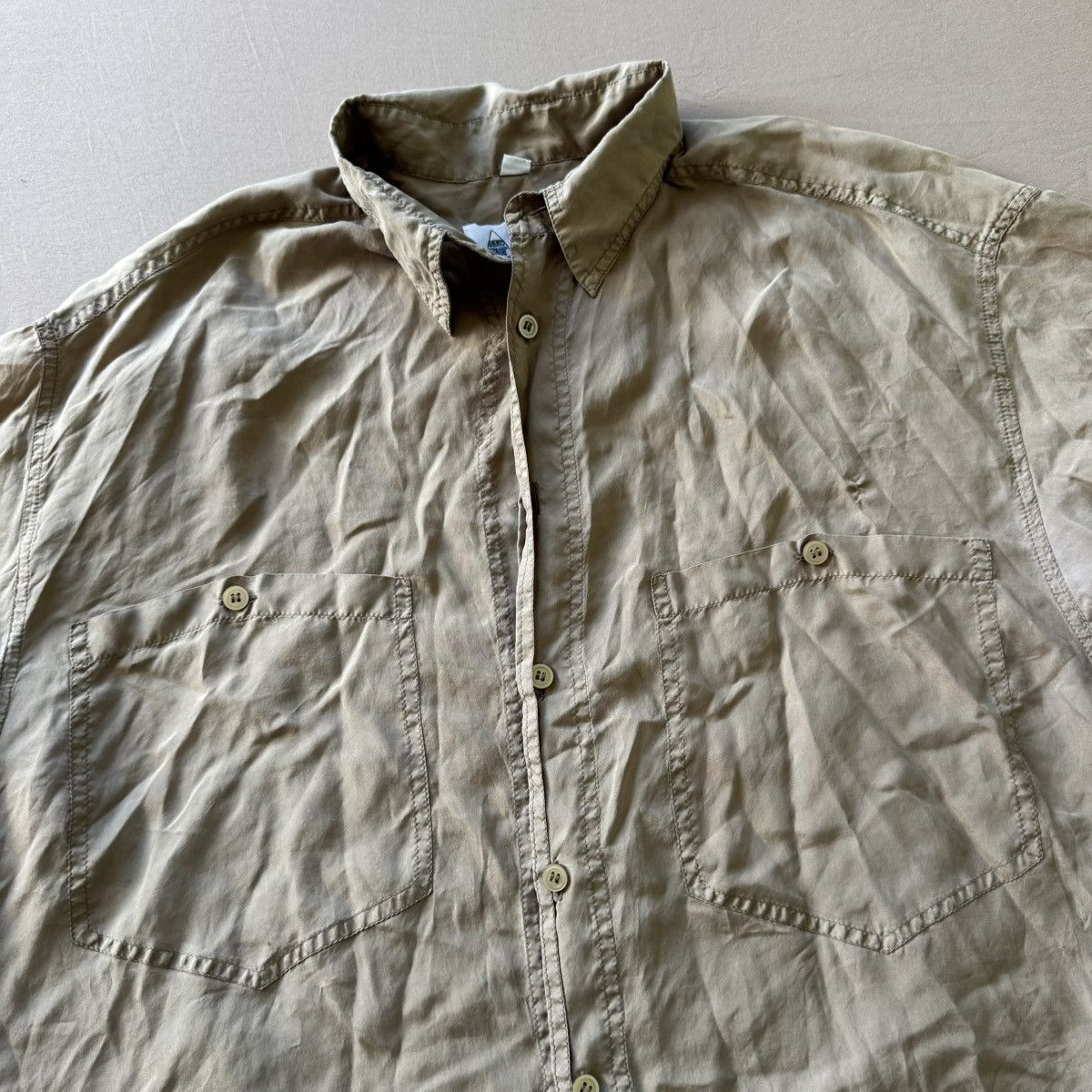 Other Vintage New Fast Silk Short Sleeve Shirt Size US S / EU 44-46 / 1 - 4 Thumbnail