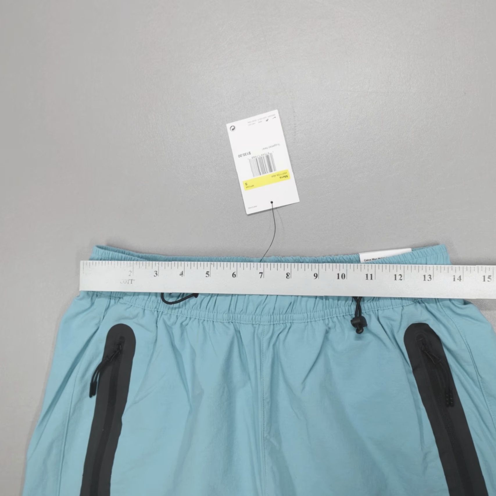 Nike Nike Tech Woven Stretch Oversized Baggy Pants Men's S Blue Green Size US 29 - 6 Thumbnail