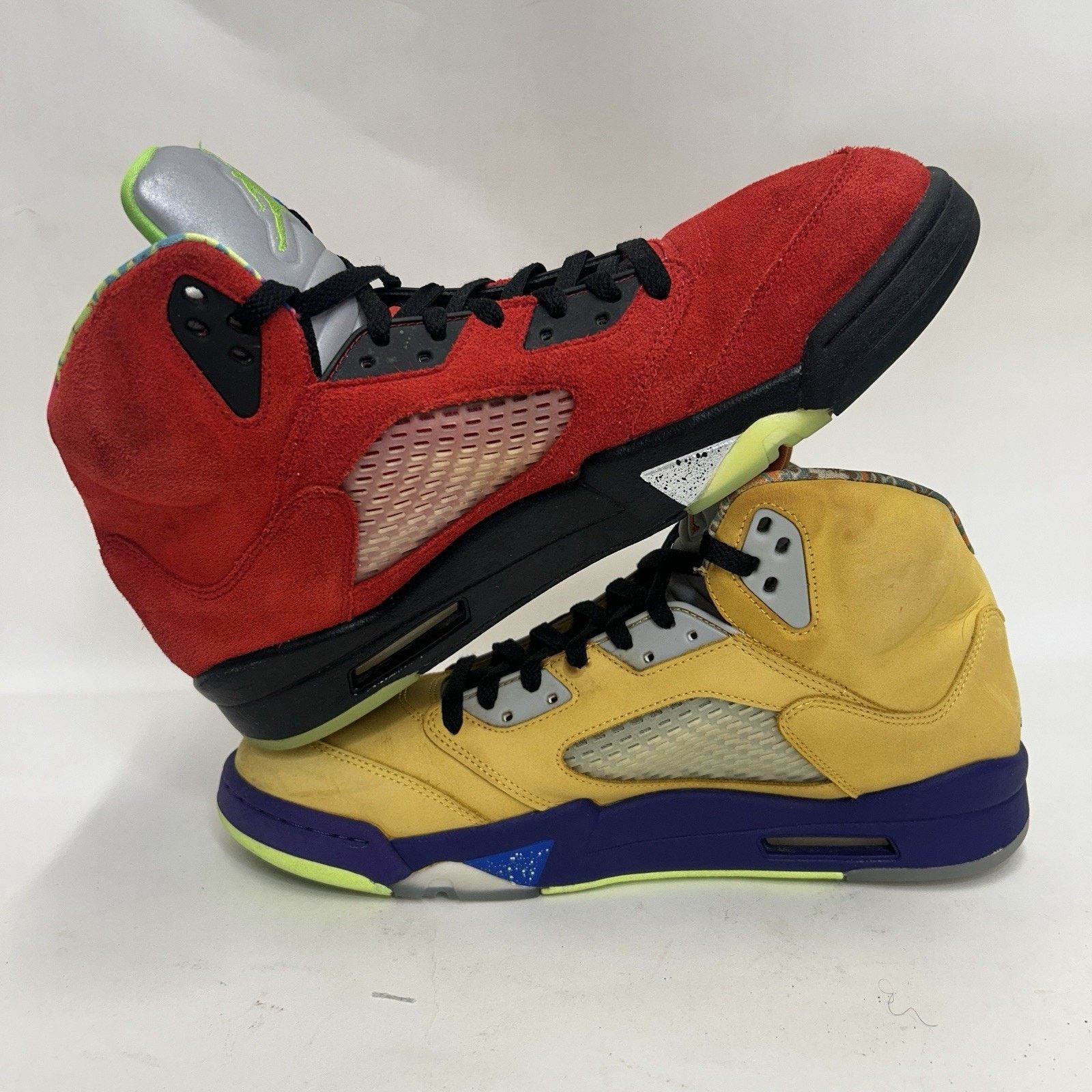 Jordan Brand Nike Air Jordan Retro 5 Retro OG “What The” CZ5725-700 Size US 13 / EU 46 - 3 Thumbnail