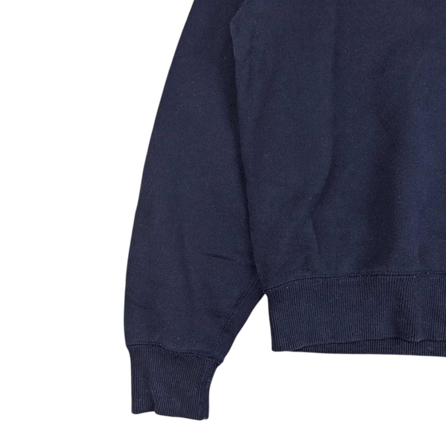 Uniqlo Vintage 90's UNIQLO Dark Blue Sweatshirts Jumper Pullover Size US M / EU 48-50 / 2 - 6 Thumbnail