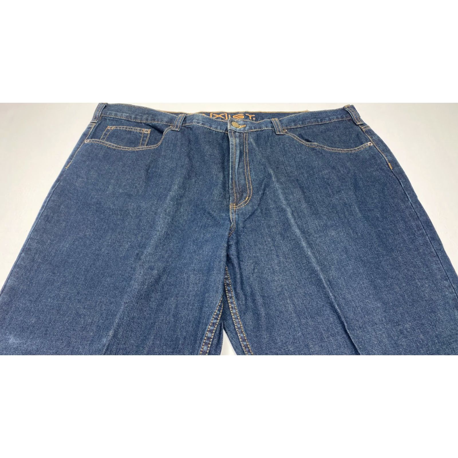 Denime VINTAGE NEW Mens Jeans 44x25 Axist Classic Blue Denim Relaxed Fit 100% Cotton NWT 7704 Size US 44 / EU 60 - 5 Thumbnail