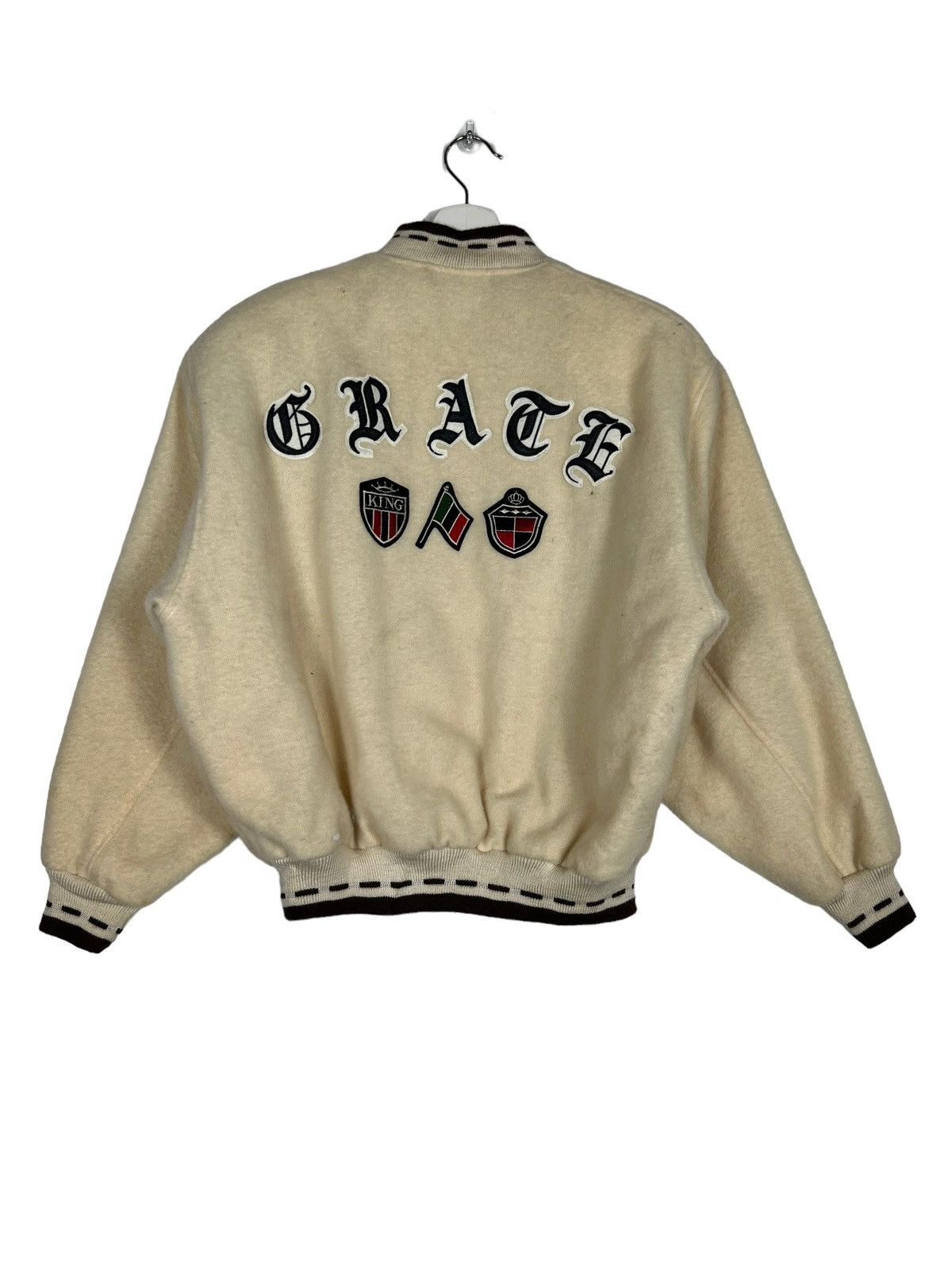 Japanese Brand 🔥 VINTAGE JULIEDA GRACE BOMBER JACKET Size US M / EU 48-50 / 2 - 1 Thumbnail