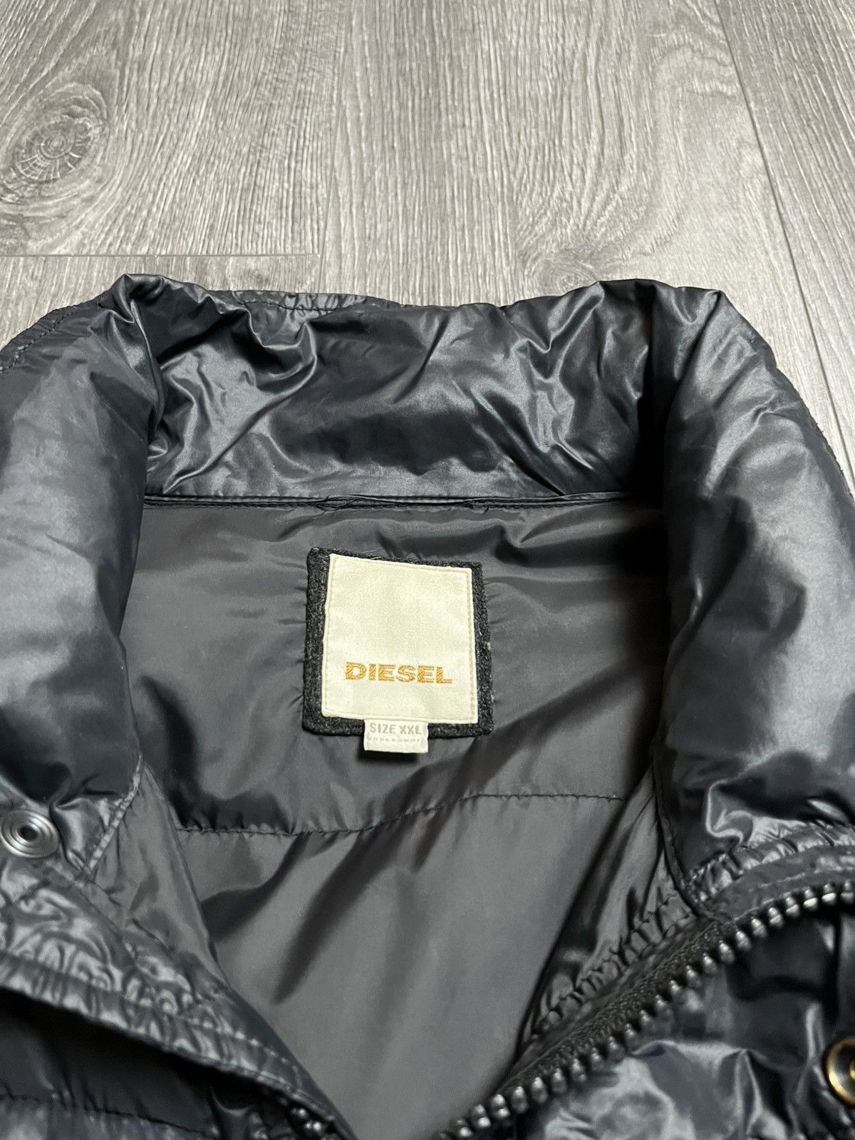 Diesel DIESEL Archive Y2K Tactical Puffer Jacket Black XL Size US XL / EU 56 / 4 - 5 Thumbnail