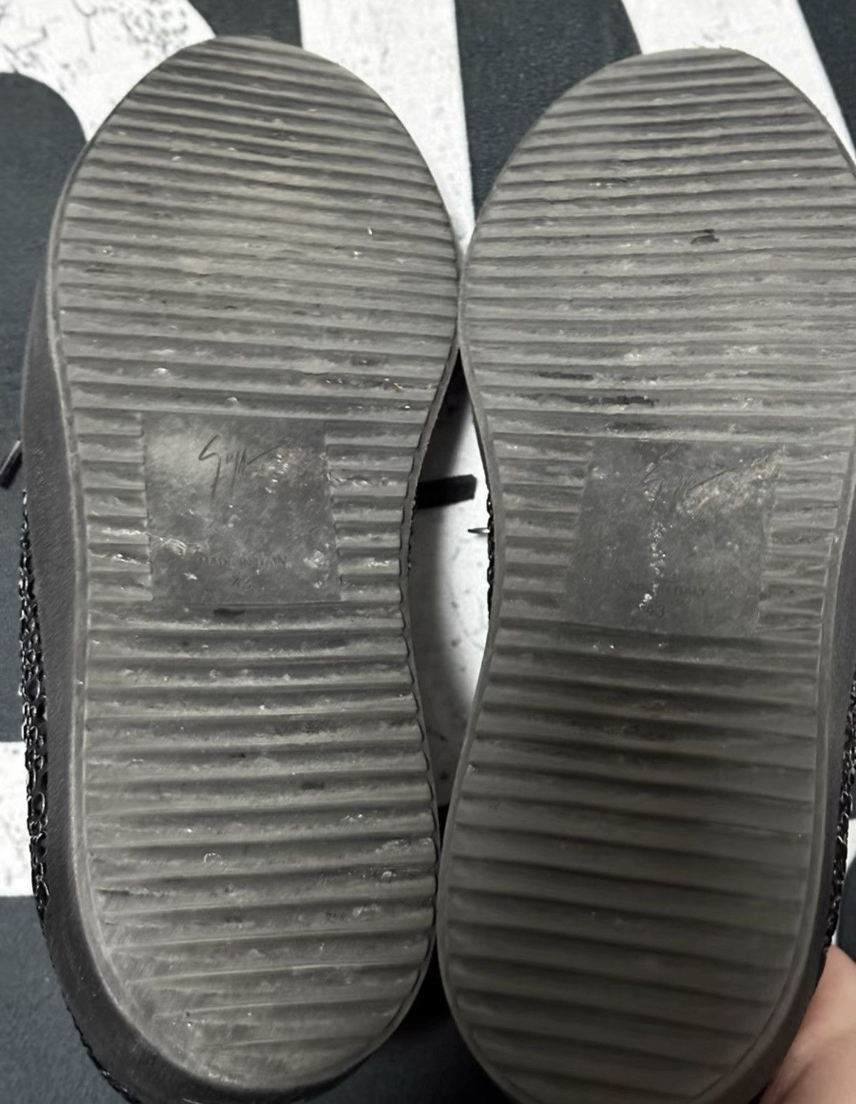 Giuseppe Zanotti Giuseppe Zanotti GZ Zip-Up Rhinestone Sneakers Size US 9.5 / EU 42-43 - 4 Thumbnail