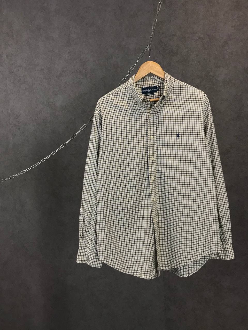 Polo Ralph Lauren Polo Ralph Lauren vintage flannel designer shirt Size US L / EU 52-54 / 3 - 1 Thumbnail
