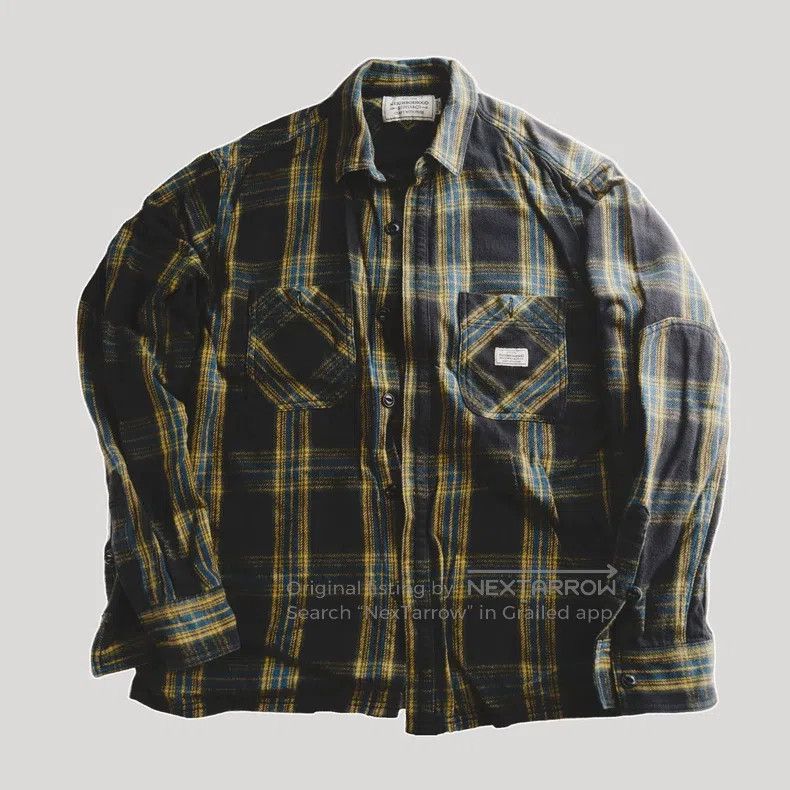 Neighborhood Neighborhood Plaid Shirt, XL Size Size US XL / EU 56 / 4 - 1 Thumbnail