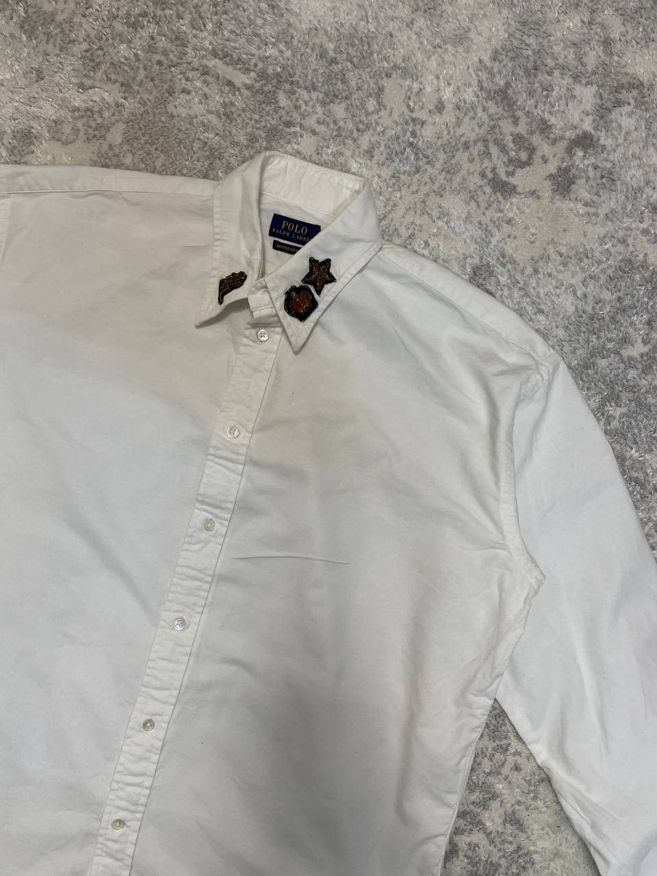 Ralph Lauren Men’s Ralph Lauren White Shirt, Boyfriend Fit, Large Size US L / EU 52-54 / 3 - 8 Thumbnail