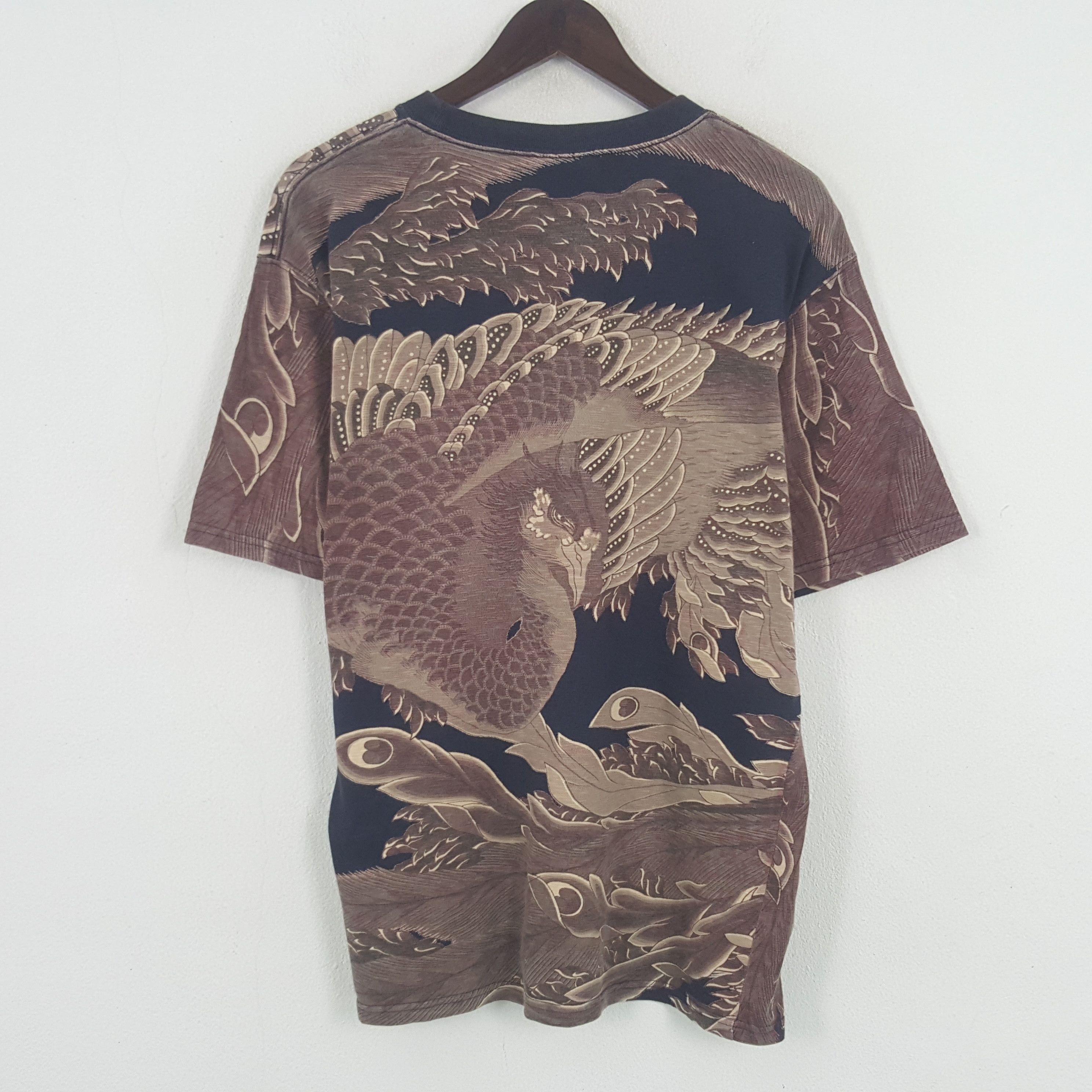 Japanese Brand × Vintage Vintage Dragon Art Fashion Tshirt Size US L / EU 52-54 / 3 - 2 Thumbnail