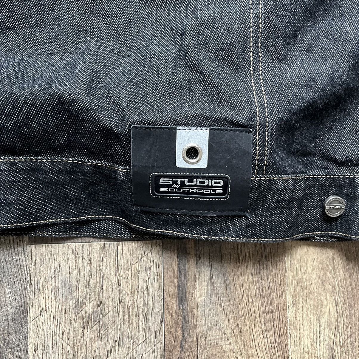 Southpole × Vintage CRAZY Y2K South Pole Studio Looney Tunes Denim Jacket XXL Size US XXL / EU 58 / 5 - 6 Thumbnail