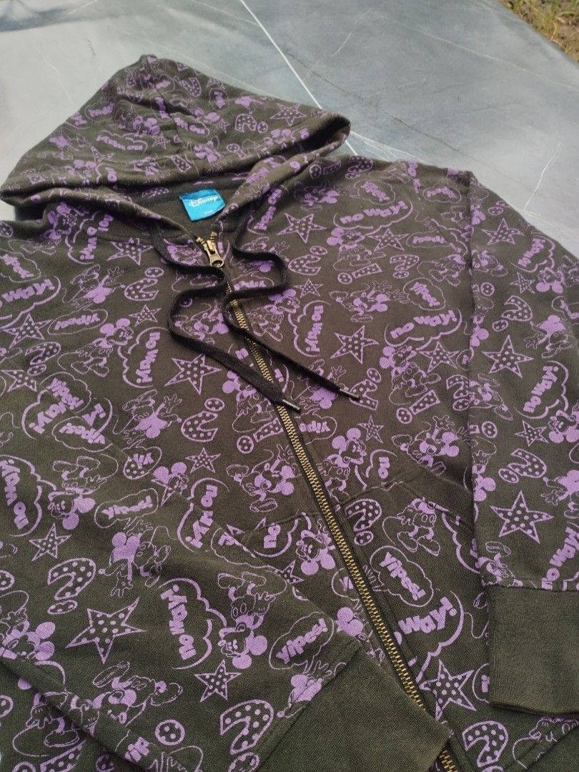 Disney × Mickey Mouse × Vintage Mickey Vintage Hoodie Full Print Size US S / EU 44-46 / 1 - 2 Thumbnail