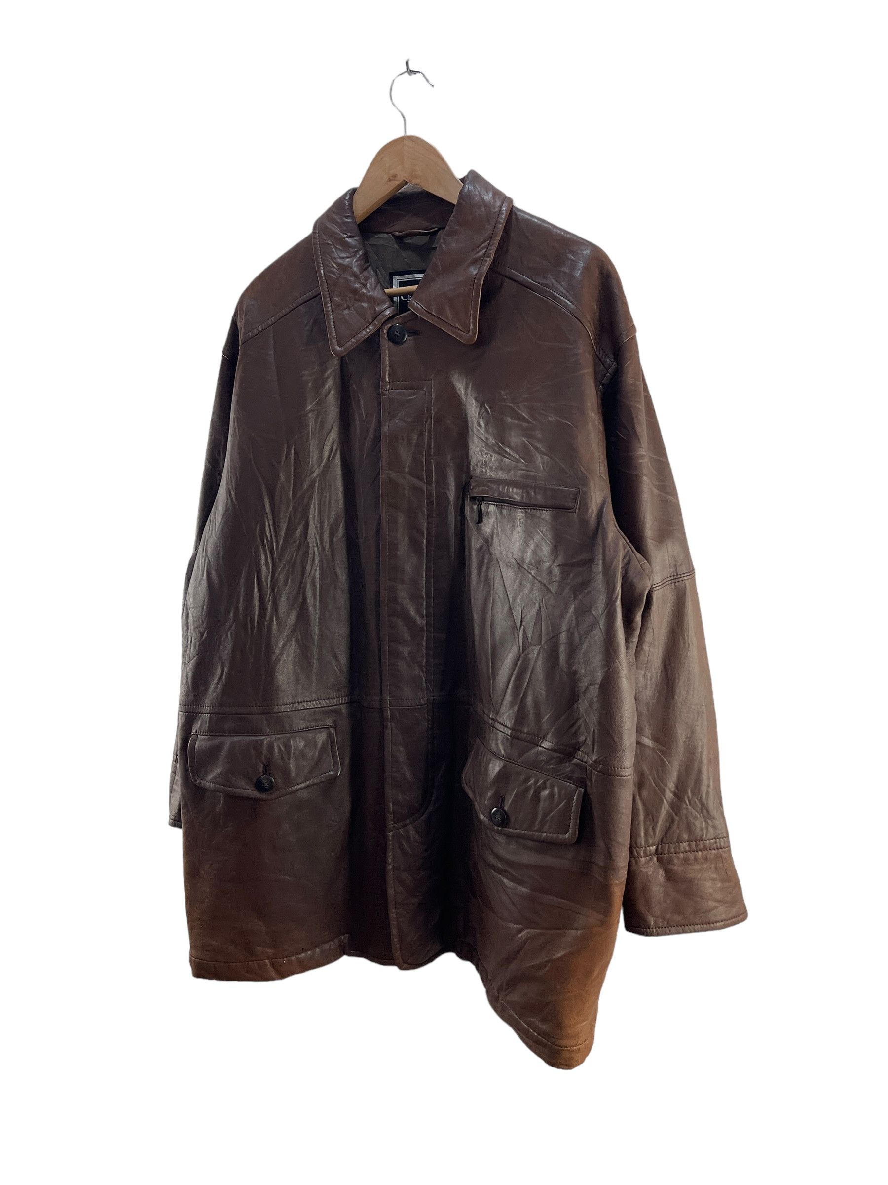 Christian Dior Monsieur Vintage Christian Dior Monsieur Leather Jacket Size L / US 10 / IT 46 - 5 Thumbnail