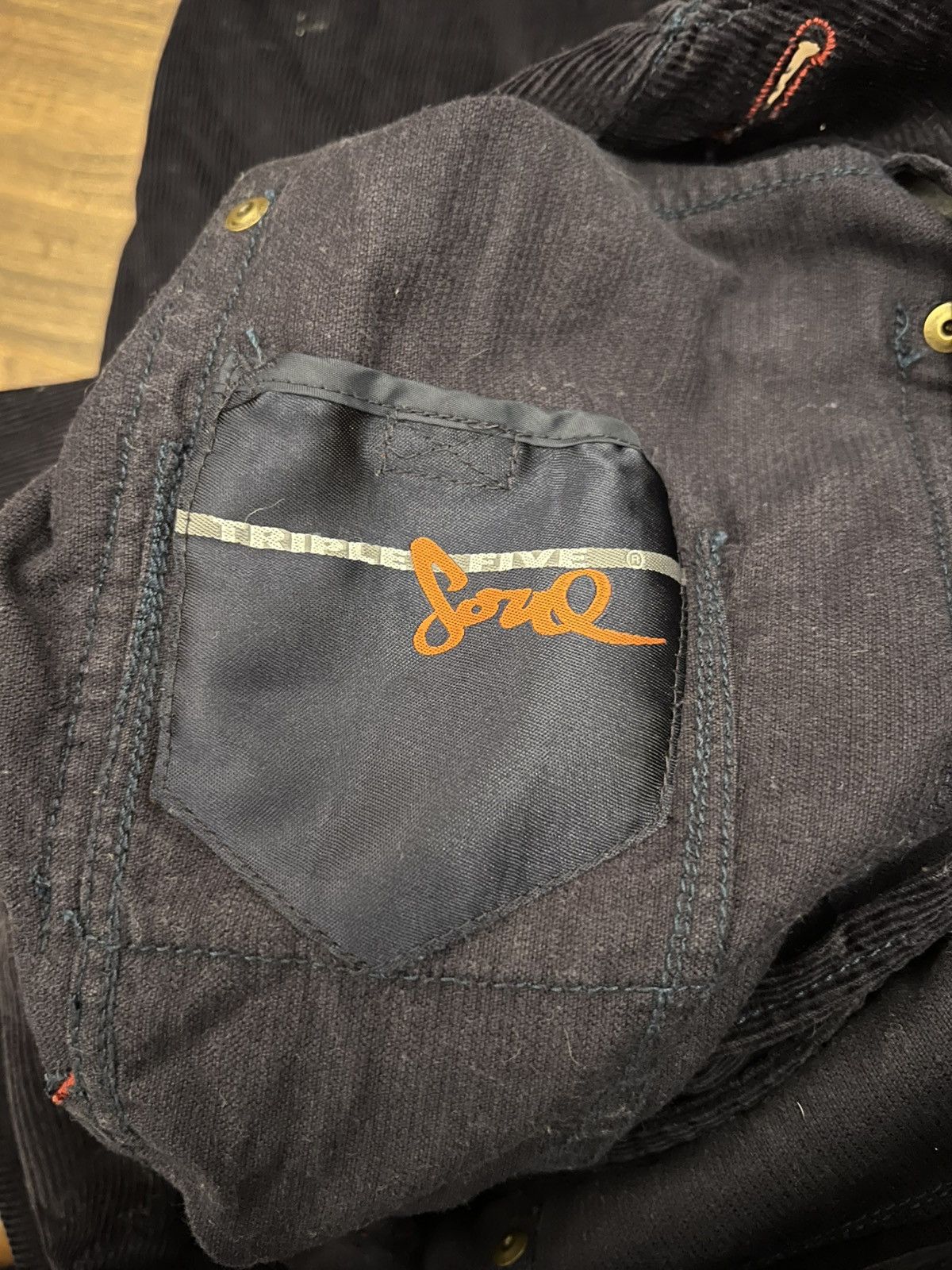 Triple 5 Soul Vintage Triple 5 Soul Corduroy Trucker Jacket Size US XL / EU 56 / 4 - 6 Thumbnail
