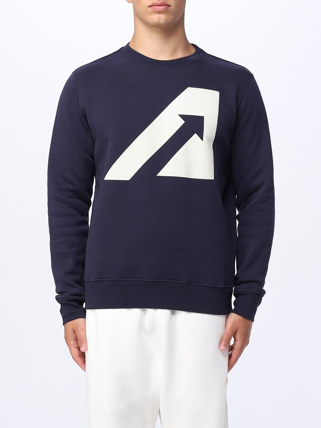 AUTRY o1y0526 Sweatshirt in Navy Blue/White Size US XL / EU 56 / 4 - 1 Thumbnail