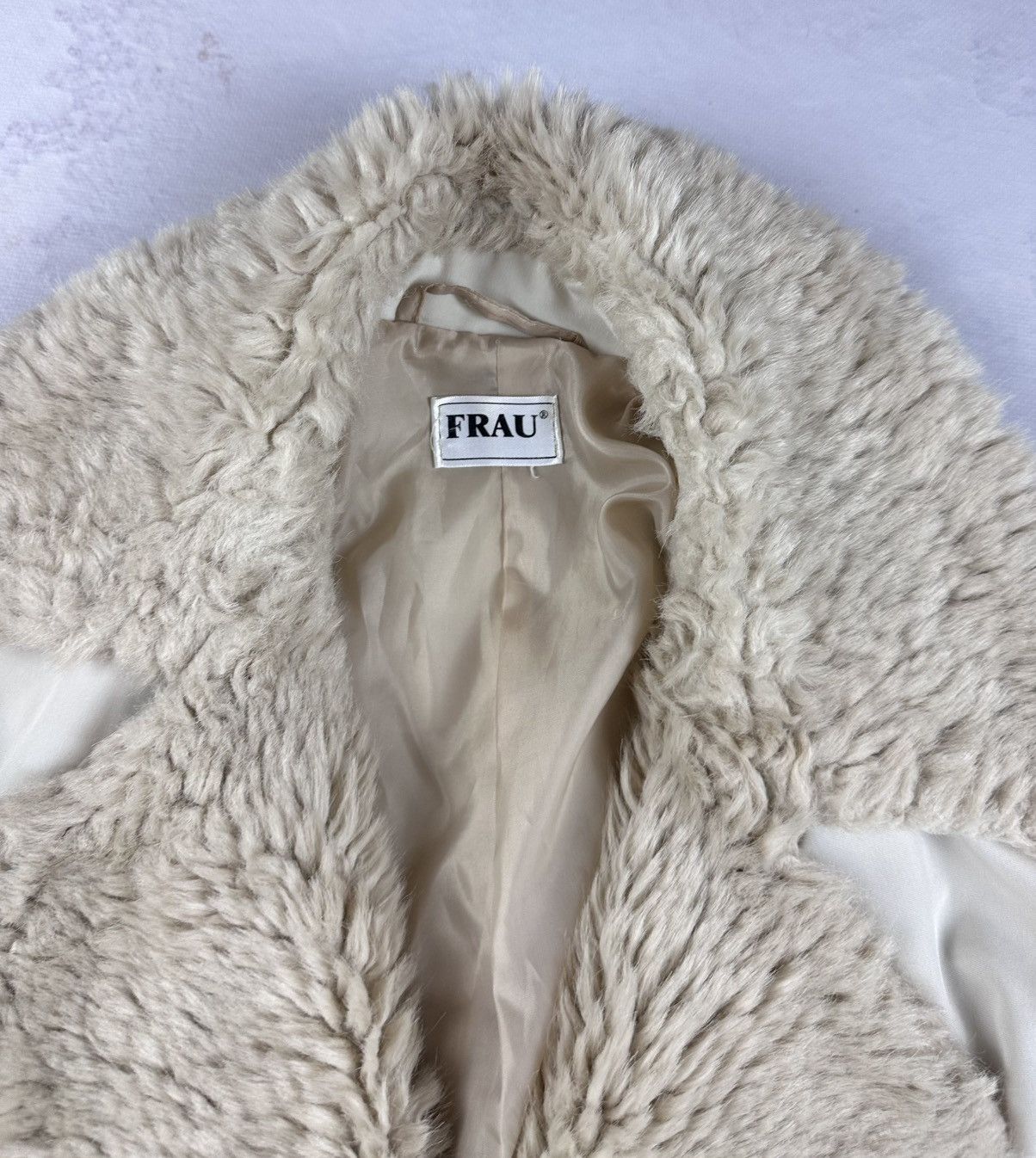 Japanese Brand × Le Grande Bleu (L.G.B.) Avant Garde Jacket Faux Fur Classic Vintage Style Luxury Size M / US 6-8 / IT 42-44 - 7 Thumbnail