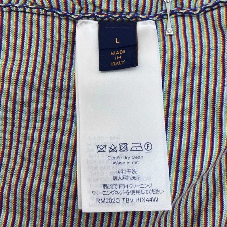 Louis Vuitton Louis Vuitton Navy blue colorful hollowed-out full-print sw Size US L / EU 52-54 / 3 - 6 Thumbnail