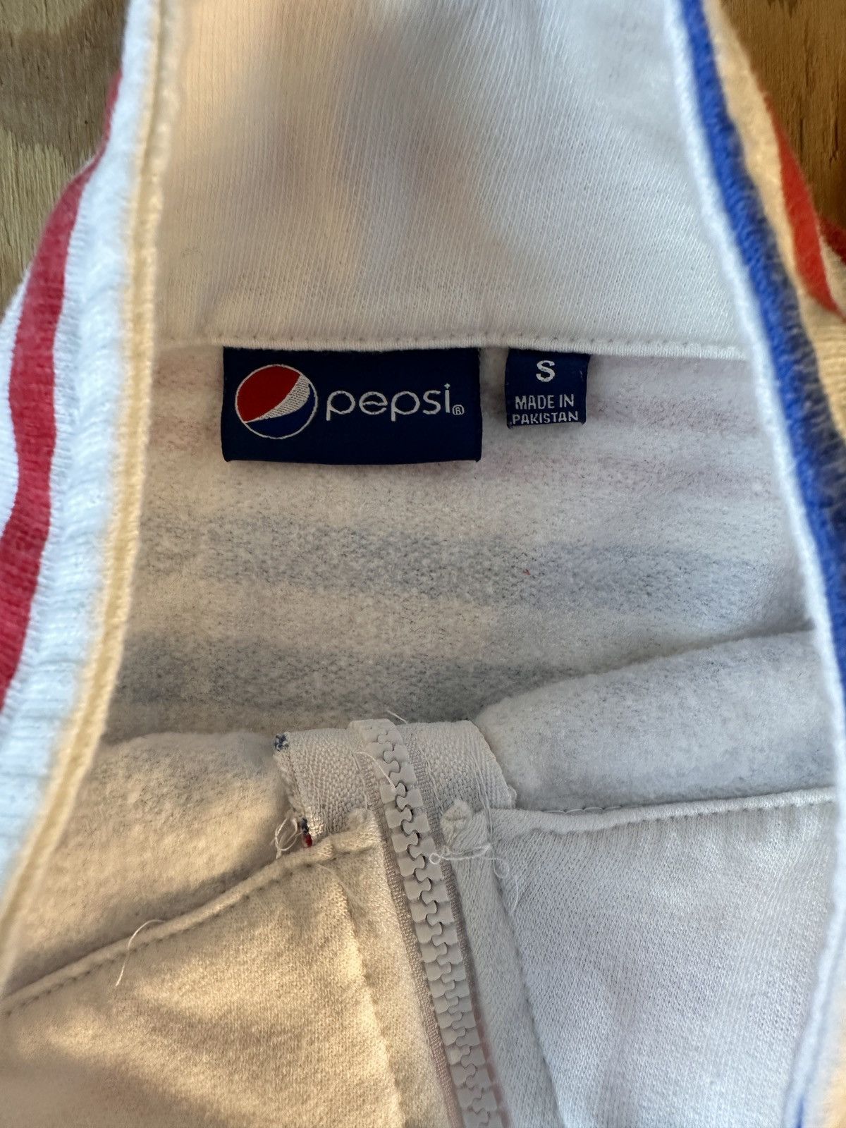 Pepsi × Vintage Pepsi Women's Cropped Sweatshirt Size S / US 4 / IT 40 - 4 Thumbnail