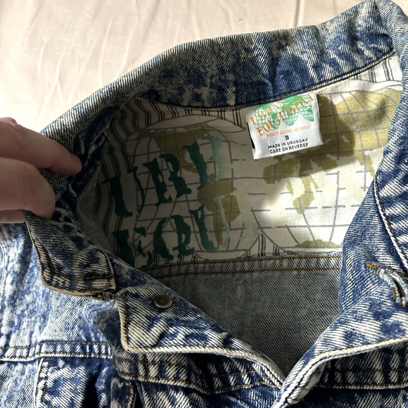 Equipment VINTAGE Urban Equipment Denim Jacket Mens Size S 80s Acid Wash Blue Jacket Size US S / EU 44-46 / 1 - 6 Thumbnail