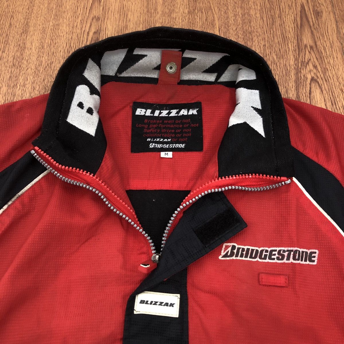 Sports Specialties × Vintage Vintage Bridgestone Blizzak racing jacket Size US M / EU 48-50 / 2 - 7 Thumbnail