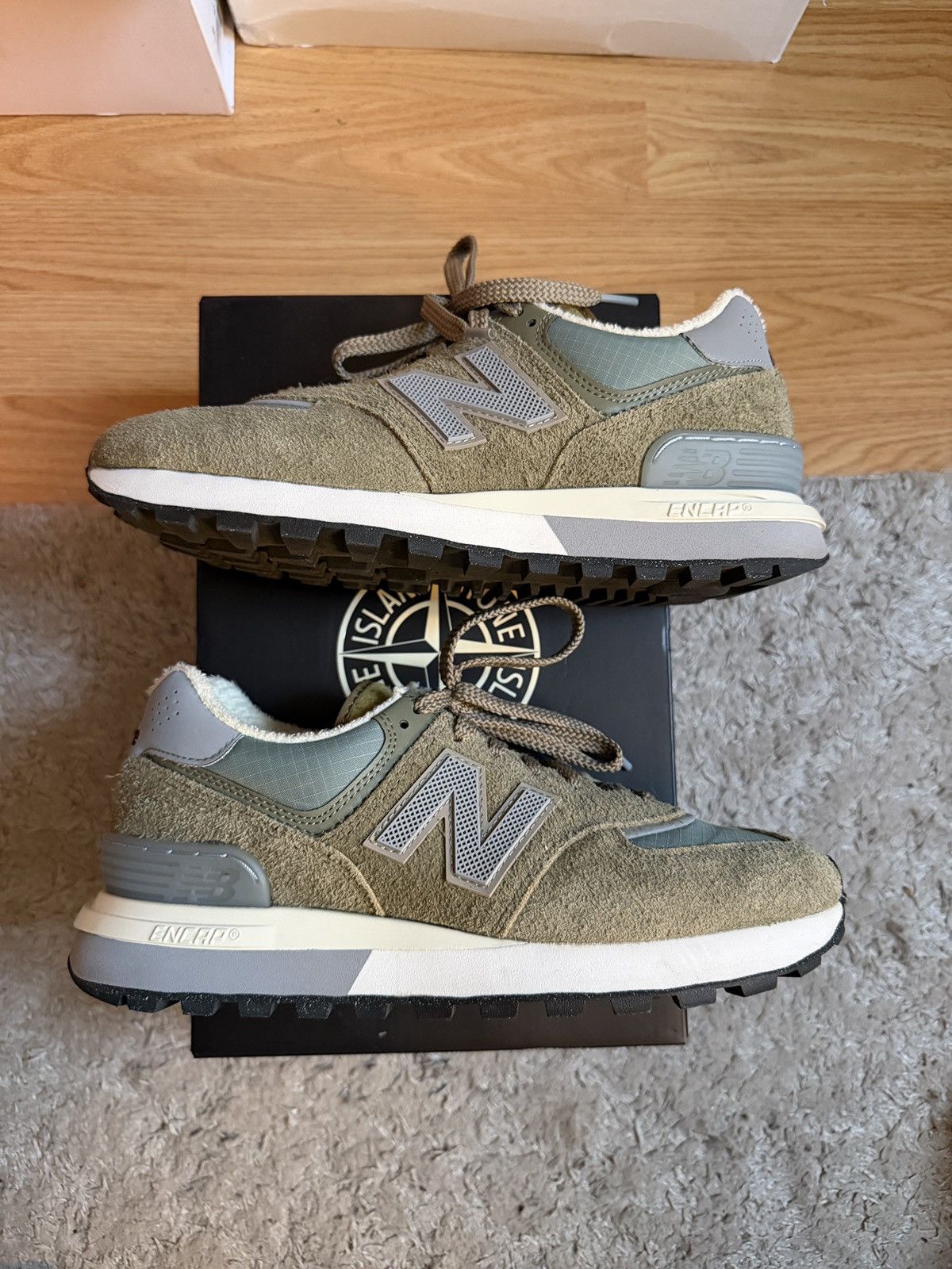 New Balance × Stone Island New Balance x Stone Island 574 Size US 8 / EU 41 - 8 Thumbnail