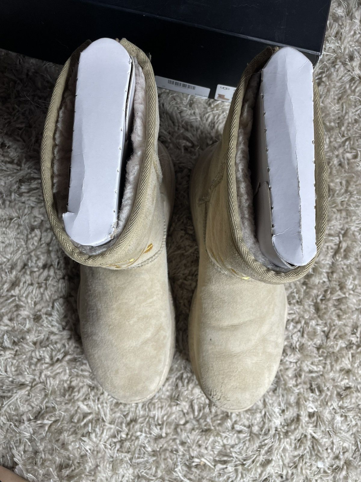 Mastermind World × Ugg Ugg x Mastermind beige Size US 10 / EU 43 - 8 Thumbnail
