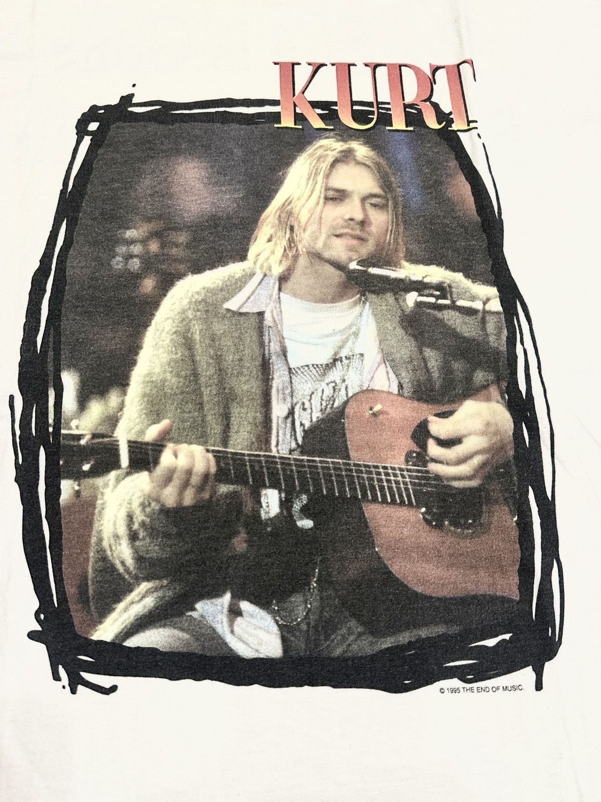 Vintage Vintage Kurt Cobain “Unplugged” 1995 “ Size US XL / EU 56 / 4 - 2 Thumbnail