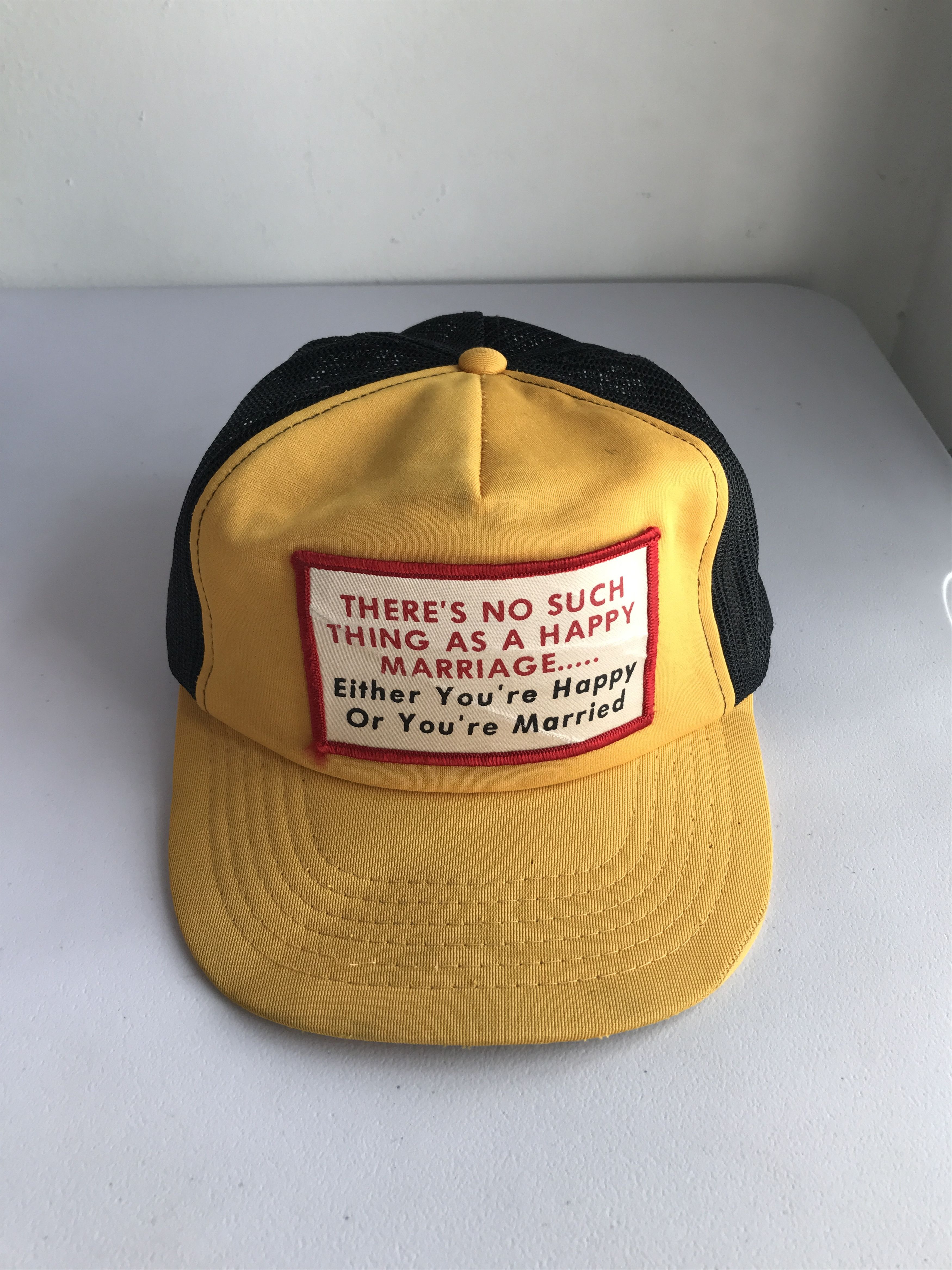 Yupong Vintage word hat Size ONE SIZE - 1 Thumbnail