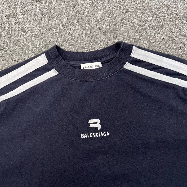 Balenciaga Balenciaga Sporty B Slim Fit Short Sleeve T-Shirt 2502-Next Size US S / EU 44-46 / 1 - 4 Thumbnail