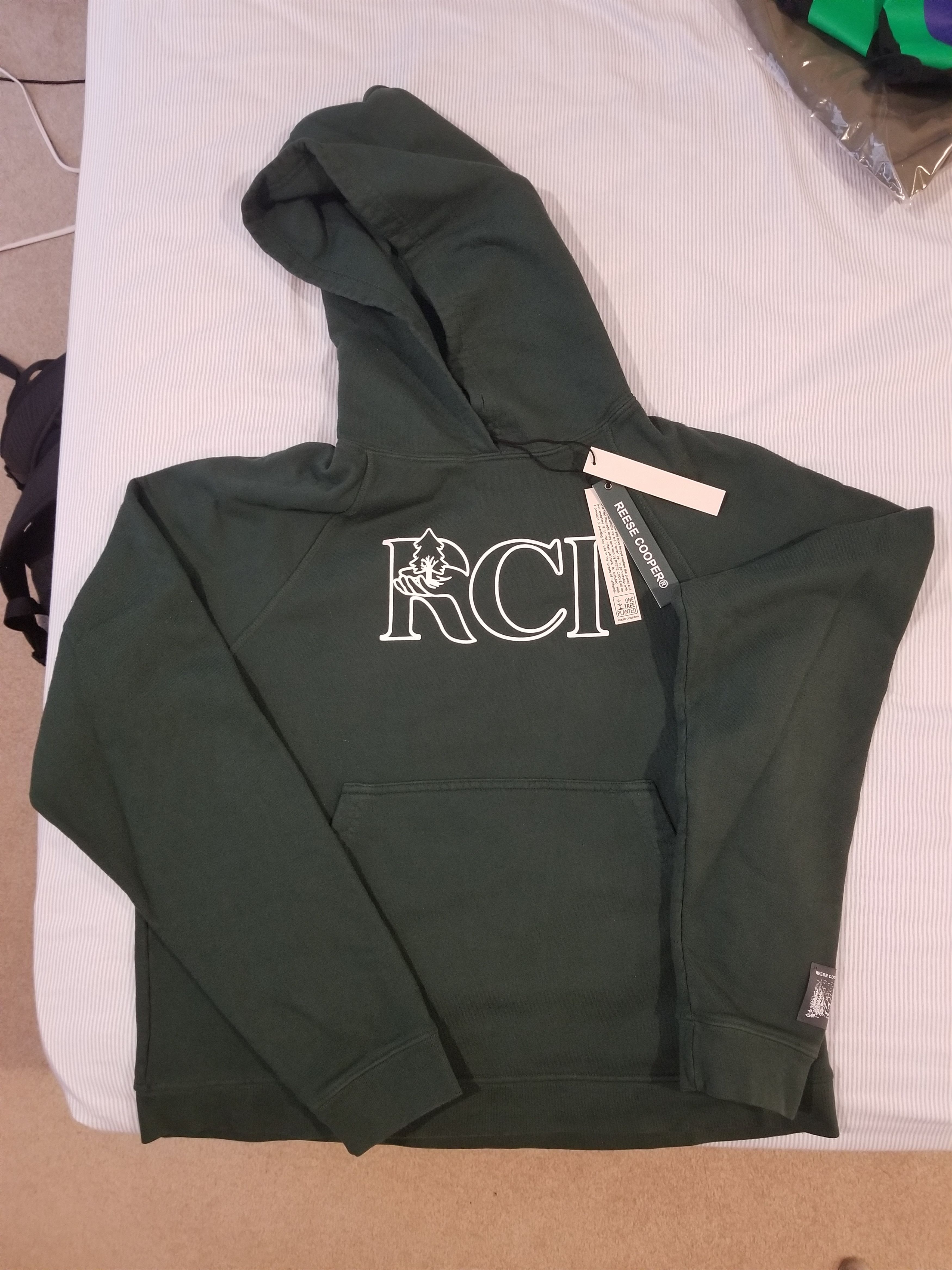 Reese Cooper Retail $400 SS23 Vine Print Hooded Sweatshirt Deadstock Size US XL / EU 56 / 4 - 2 Thumbnail