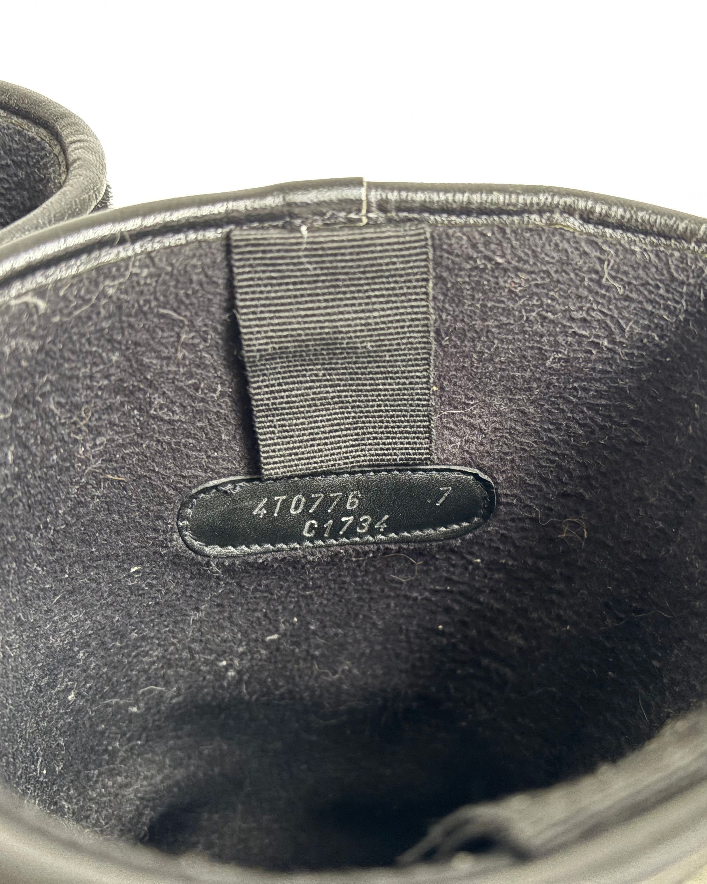 Prada PRADA black ponyhair / calfhair boots Size US 7 / EU 40 - 6 Thumbnail