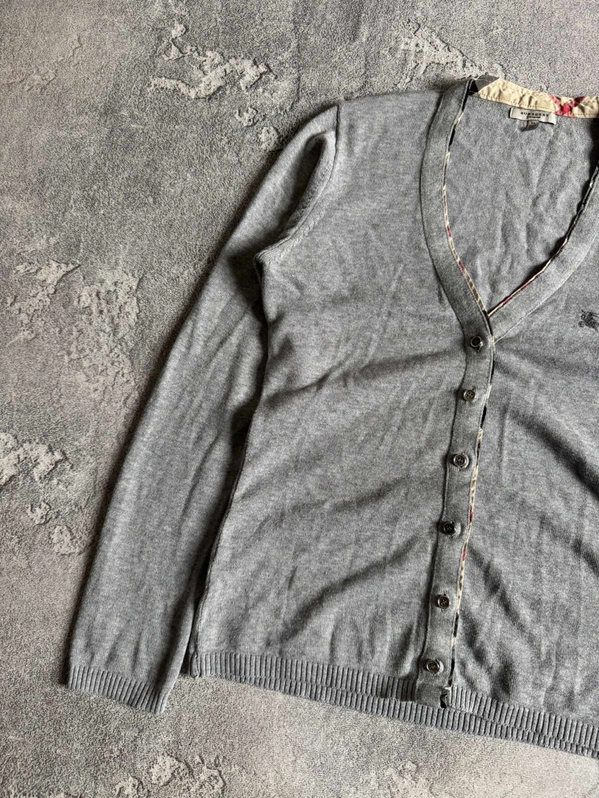 Burberry Burberry London XL cardigan button up sweater knitwear 00s Size XL / US 12-14 / IT 48-50 - 6 Thumbnail