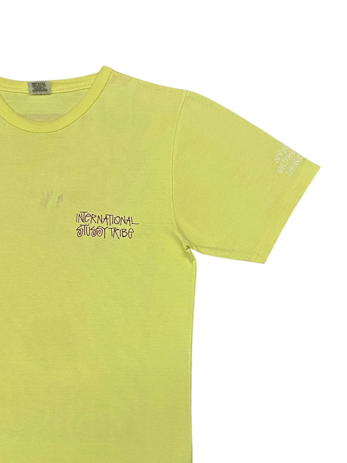 Stussy × Vintage Vintage 90s Stussy Skateboard ART Los Angeles Shirt Size US M / EU 48-50 / 2 - 4 Thumbnail