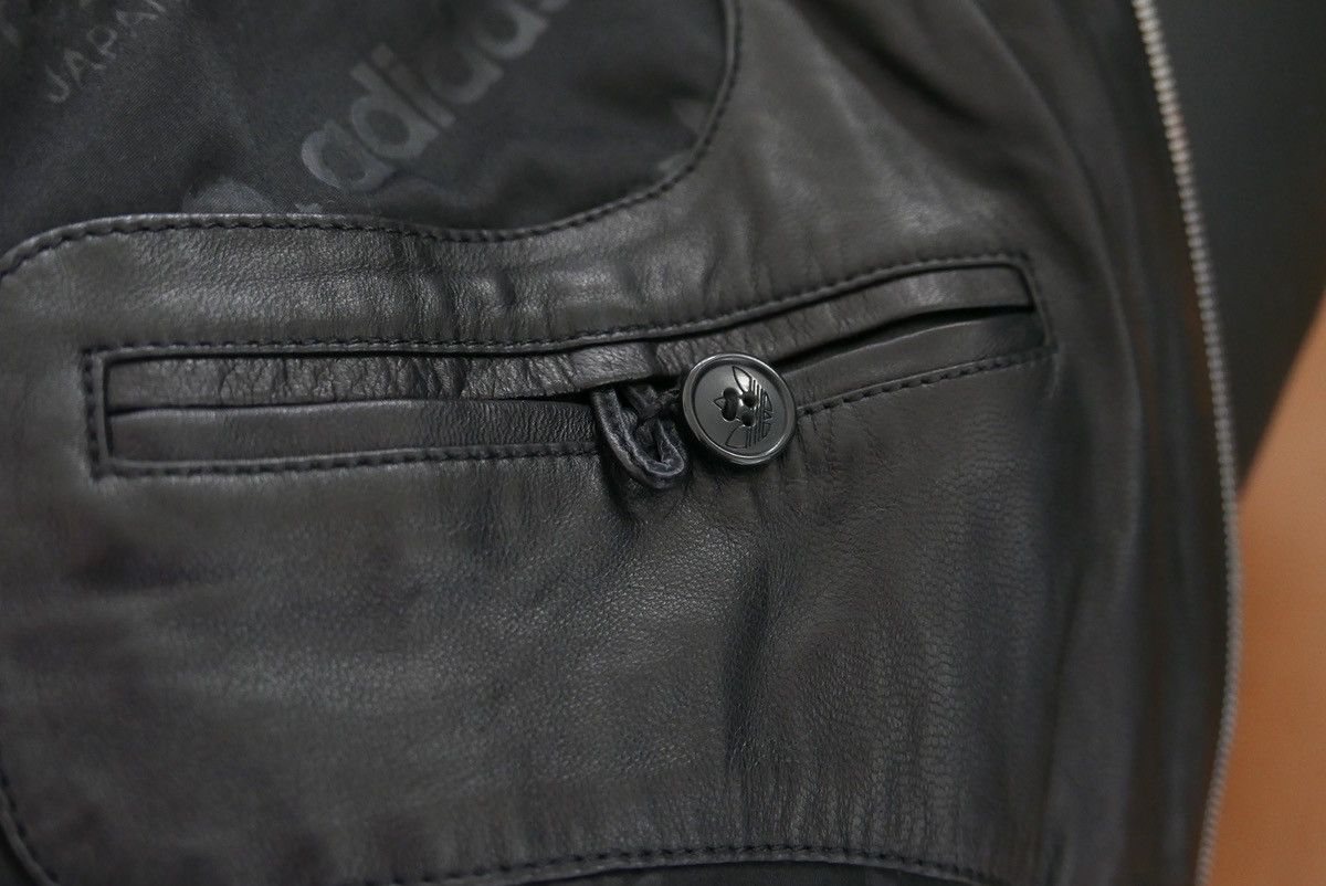 Adidas × Mastermind Japan Mastermind Japan x Adidas firebird leather varsity jacket Size US M / EU 48-50 / 2 - 5 Thumbnail