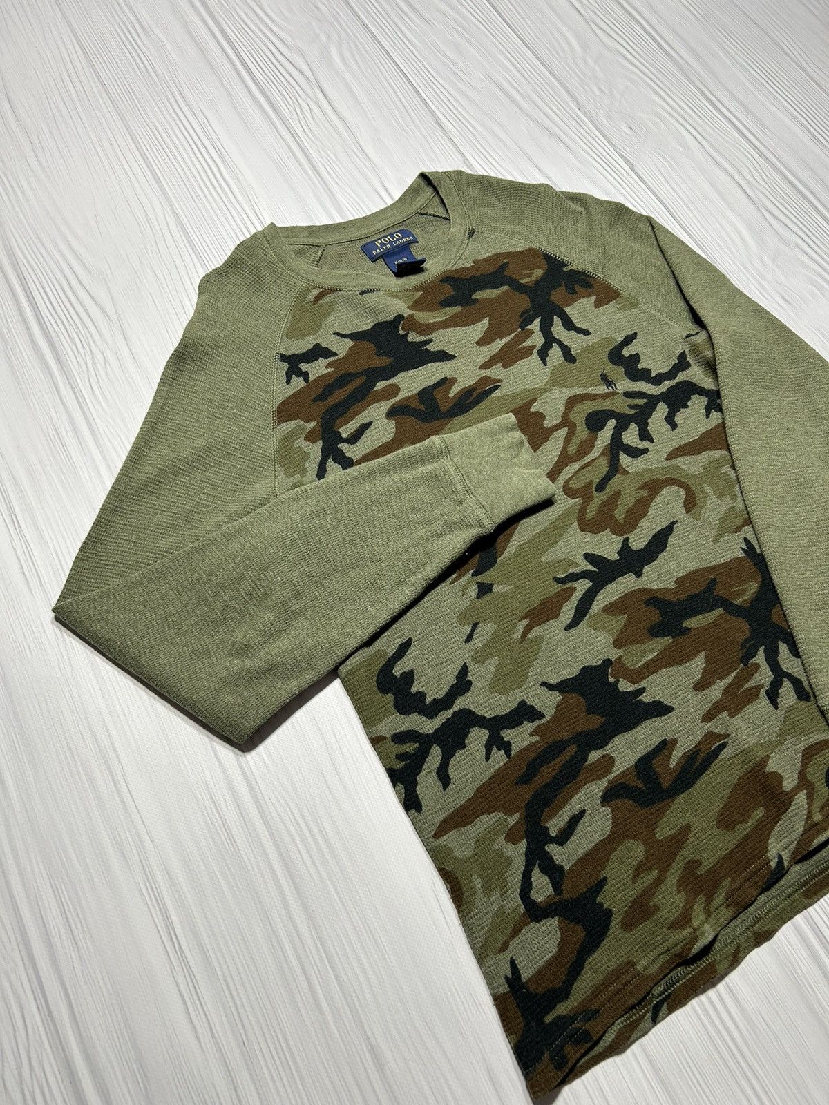 Polo Ralph Lauren Polo Ralph Lauren Camo Longsleeve Military Size US M / EU 48-50 / 2 - 3 Thumbnail