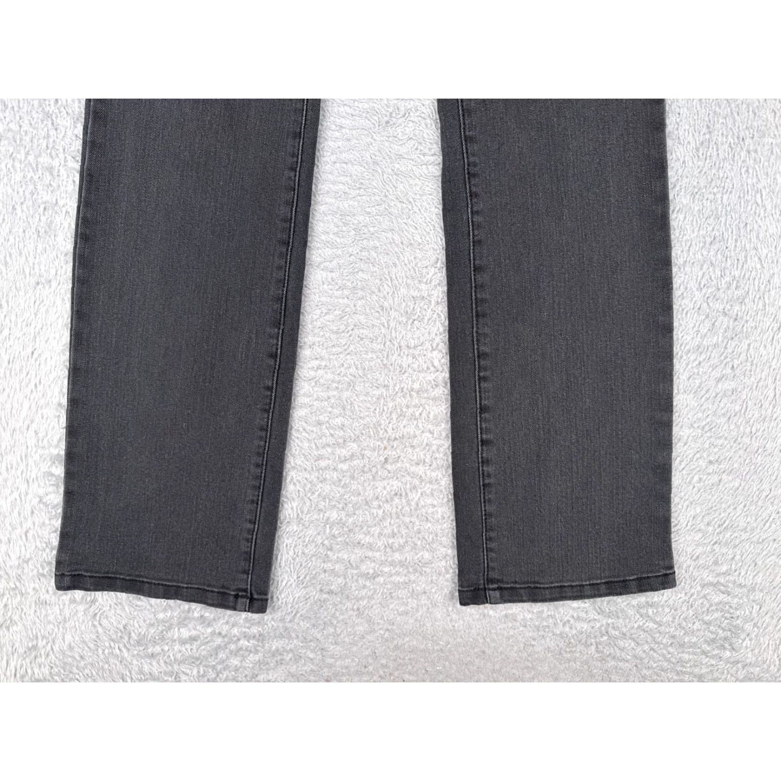 Vintage VINTAGE Vintage America Blues Jeans Womens 4 Black Straight Mid Rise Cotton Blend 29x31 Jeans Size 27" / US 4 / IT 40 - 2 Thumbnail