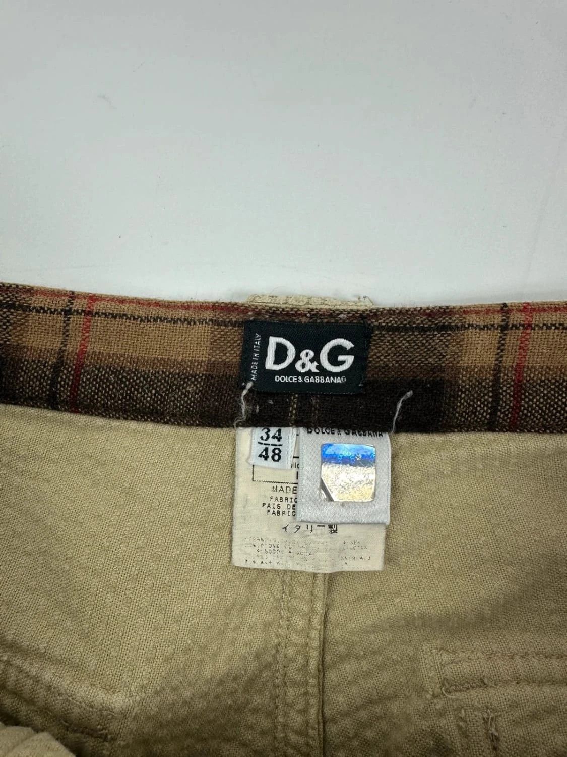 Dolce & Gabbana Dolce Gabbana 00´’s Corduroy Cargo Pants Size US 38 / EU 54 - 3 Thumbnail