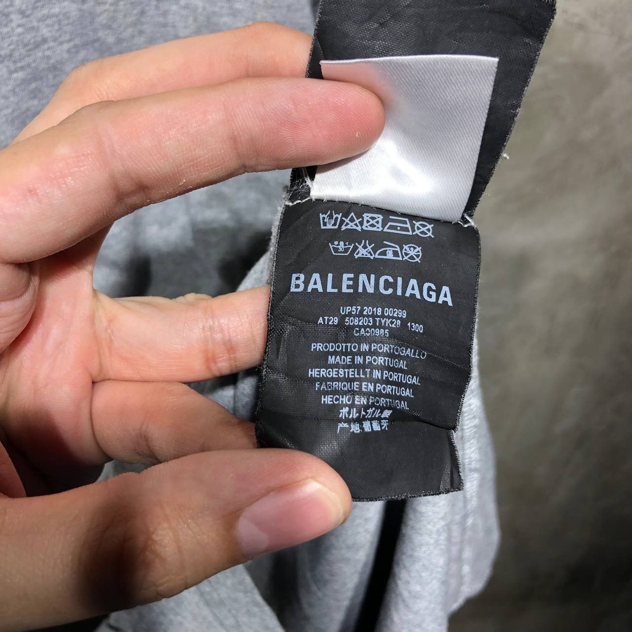 Balenciaga Balenciaga small logo tee Size US L / EU 52-54 / 3 - 10 Thumbnail