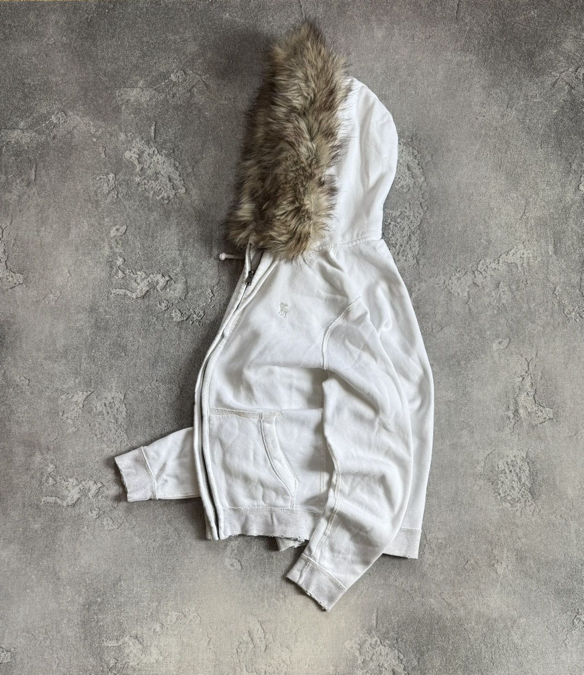 Abercrombie & Fitch Abercrombie & Fitch Y2K Fur Faux hoodie if six was nine LGB Size XL / US 12-14 / IT 48-50 - 15 Thumbnail